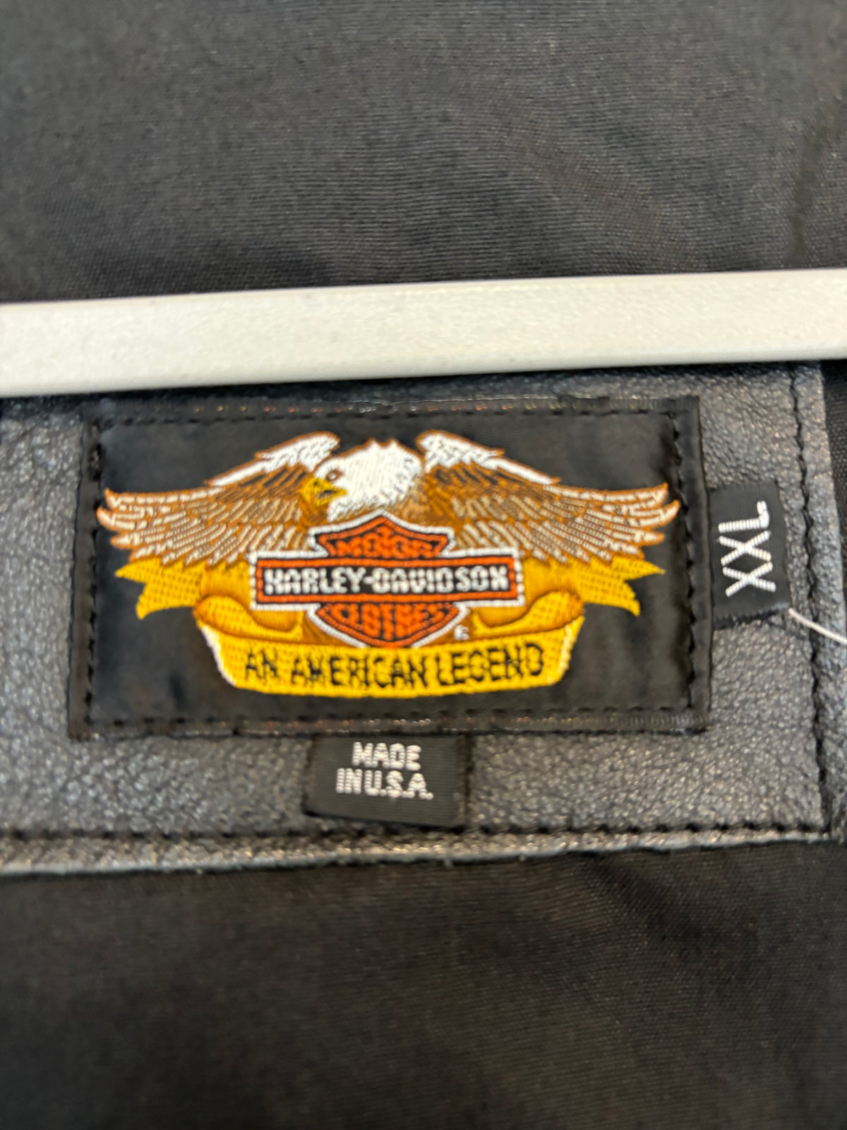 Vintage Harley Davidson Leather Vest