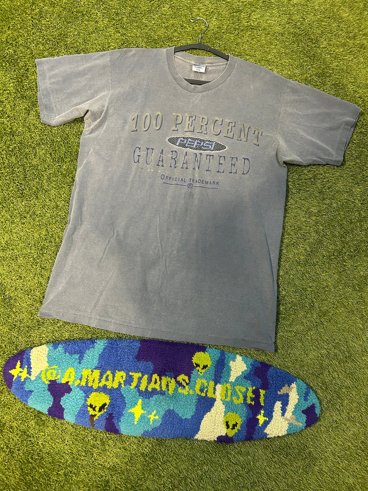 Vintage 100 Percent Pepsi Embroidered Tee