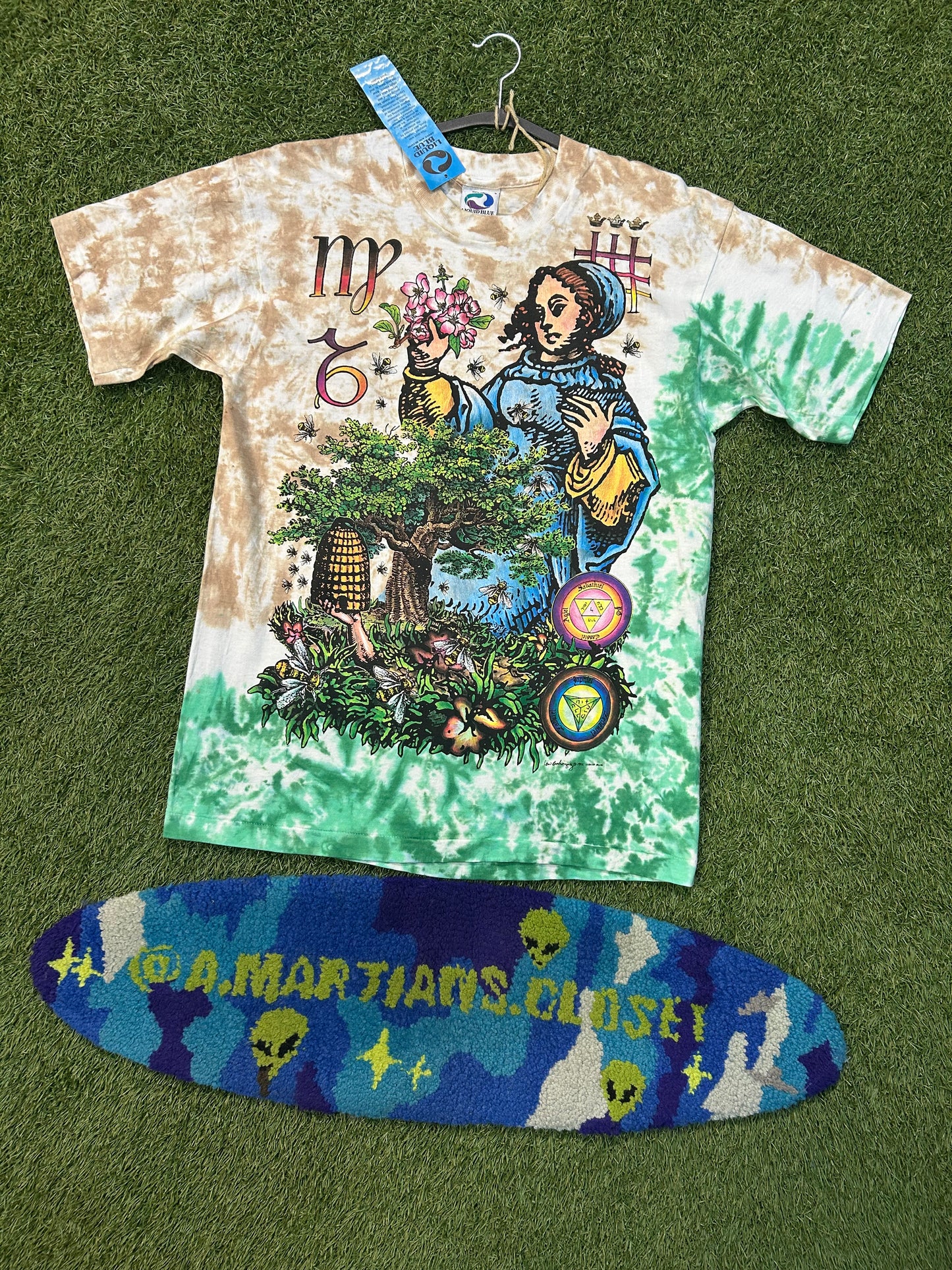 Vintage 1992 Ian Bohorquez Terra (Earth Signs) AOP Tee