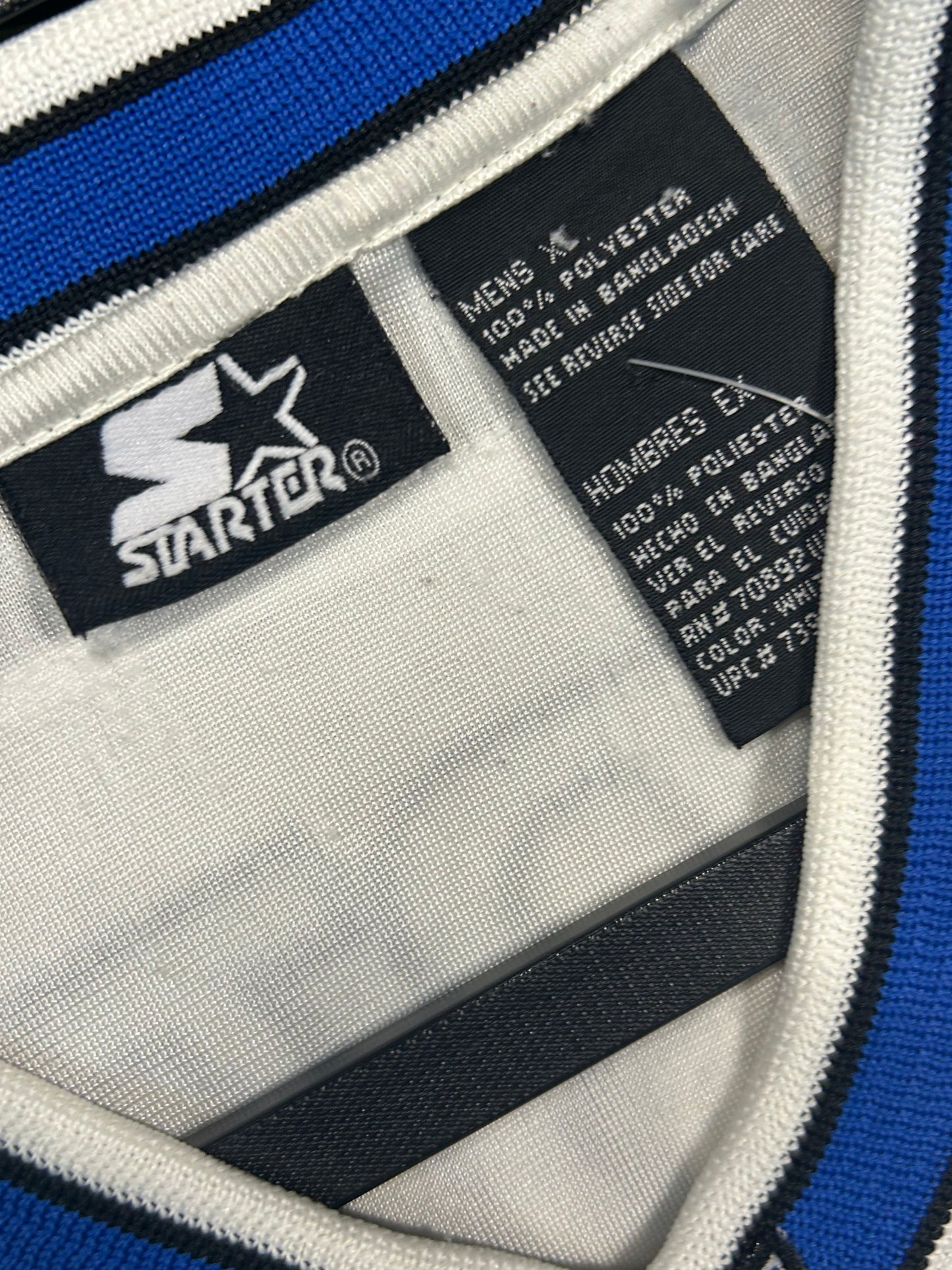 Vintage Starter #07 White Football Jersey