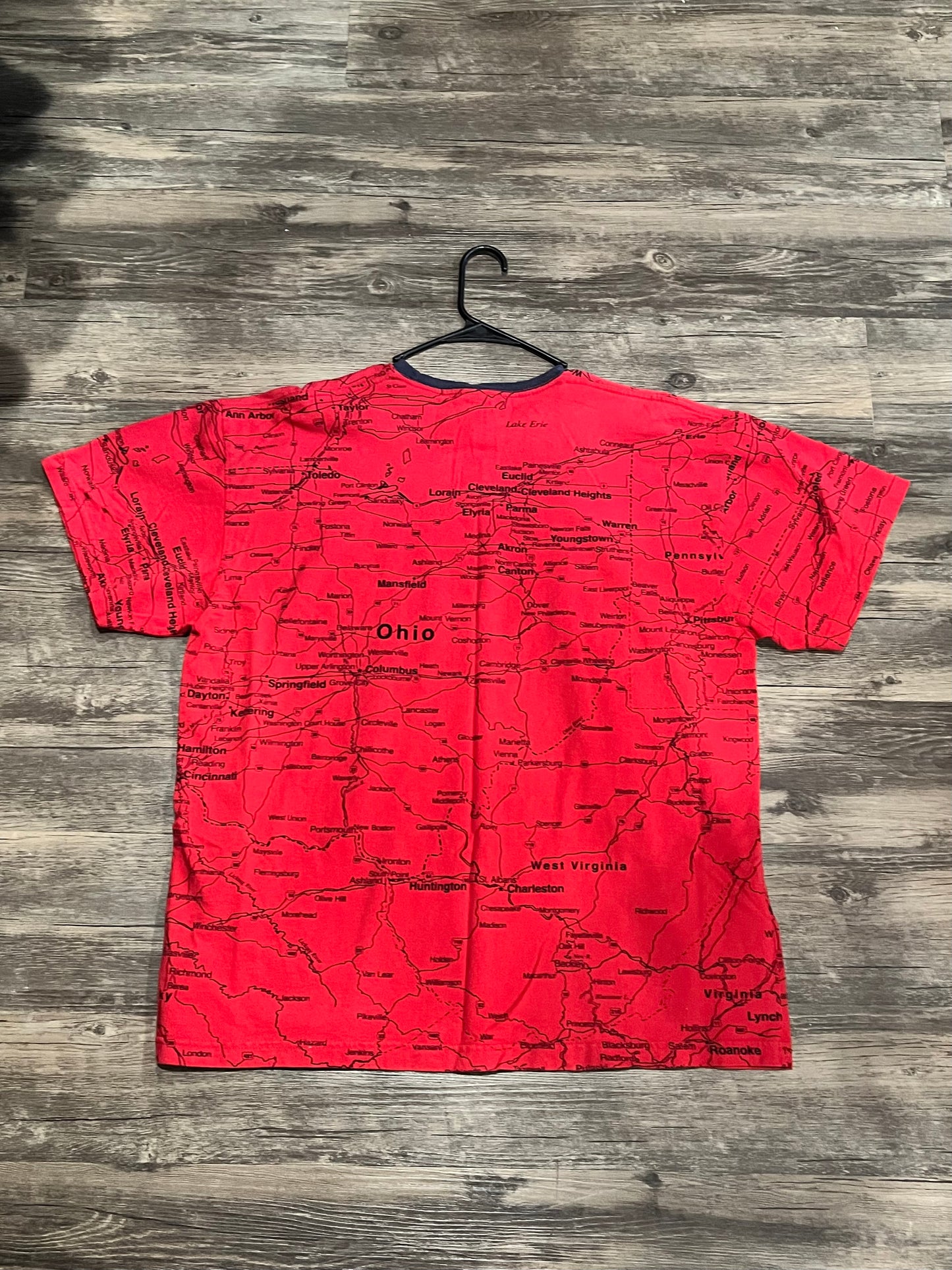 Vintage Ohio Map Tee