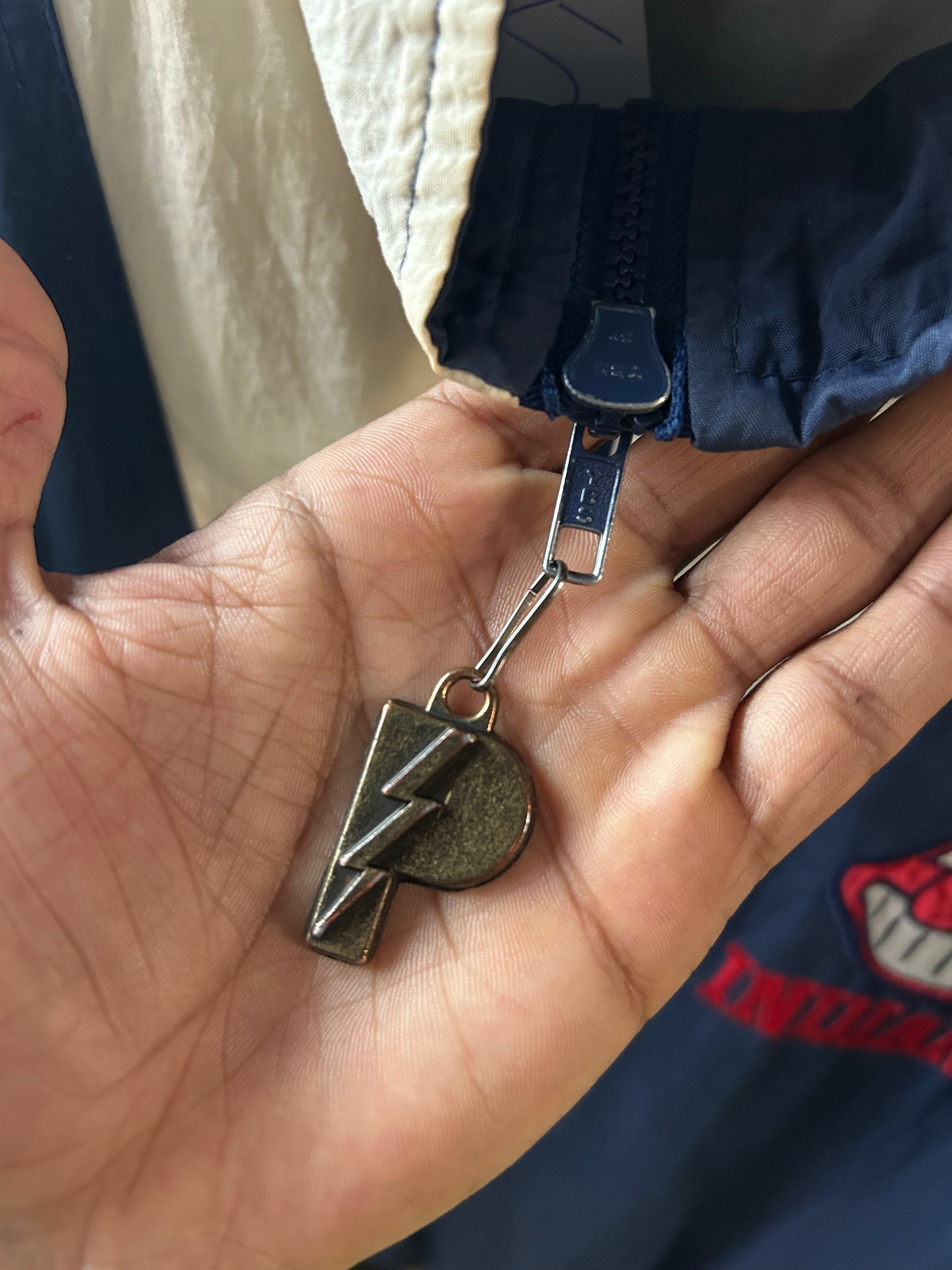 Vintage Pro Player Cleveland Indians MLB Jacket