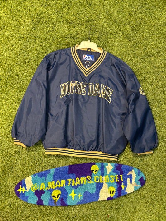 Vintage Notre Dame University Windbreaker