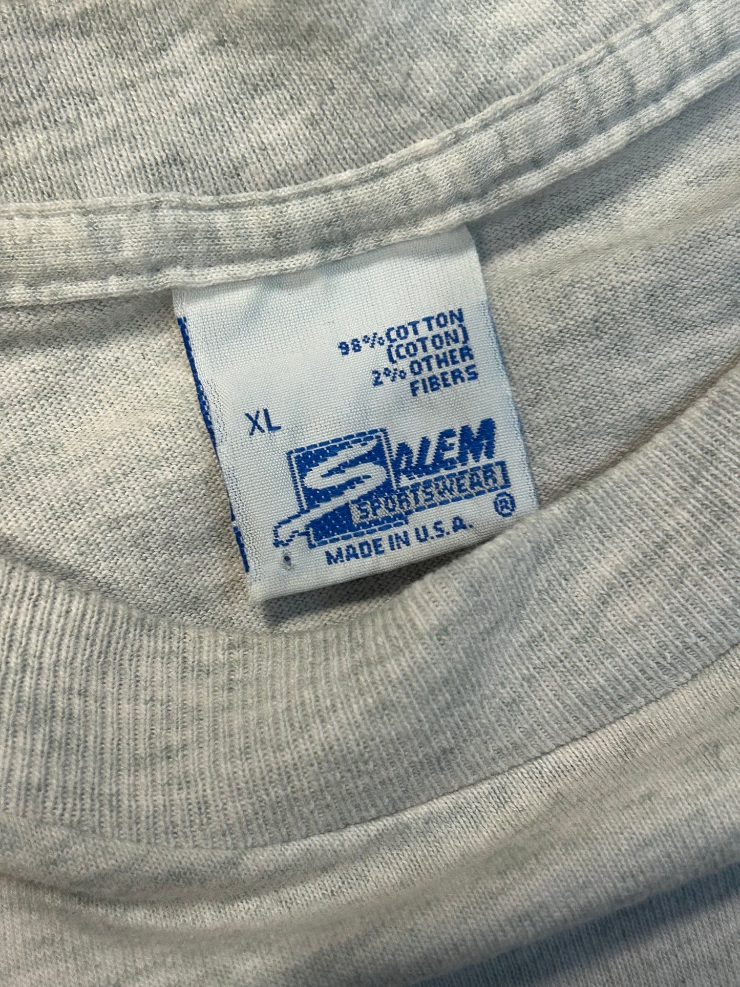 Vintage 1995 Salem Detroit Pistons Grant Hill Rookie Of The Year Tee