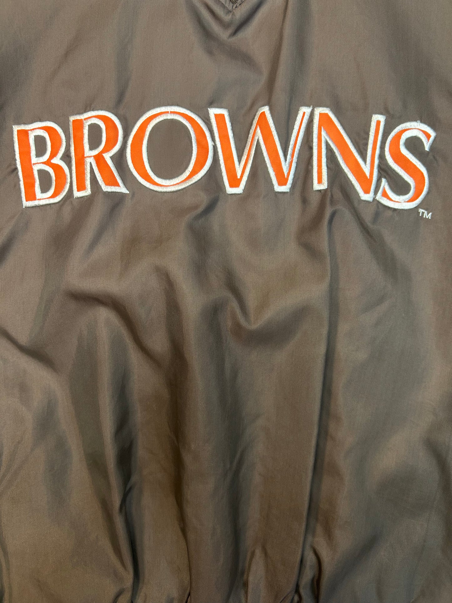 Vintage Cleveland Browns NFL Starter ProLine Nylon Pullover