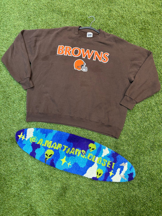 2001 Lee Sports Cleveland Browns NFL Crewneck