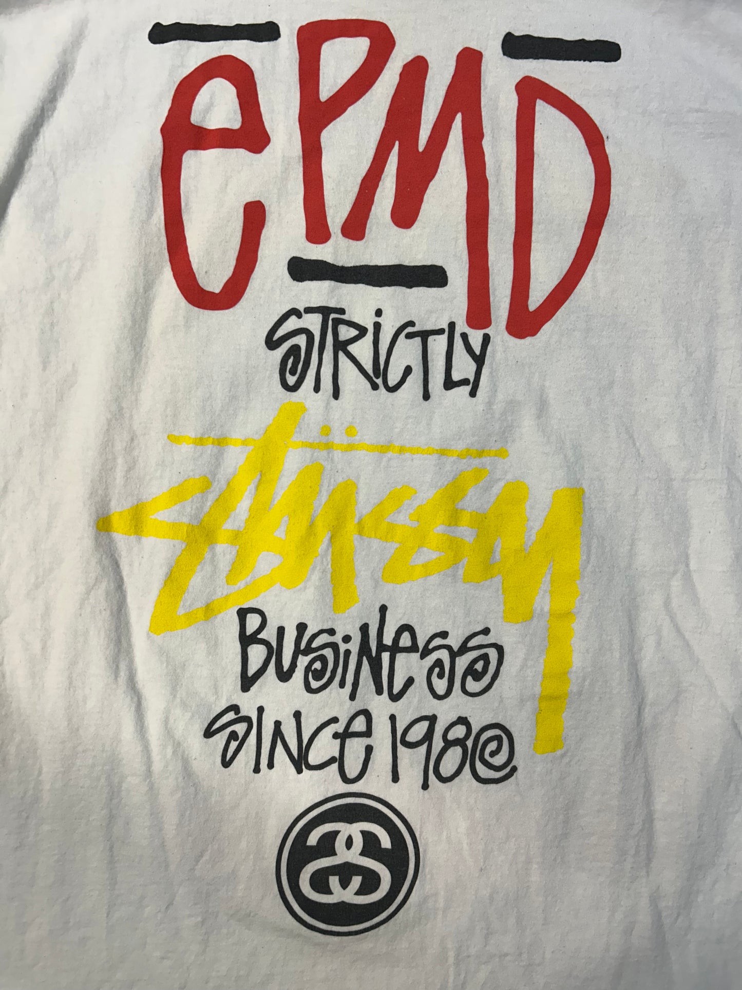 Vintage Stussy EMPD Strictly Business Rap Tee