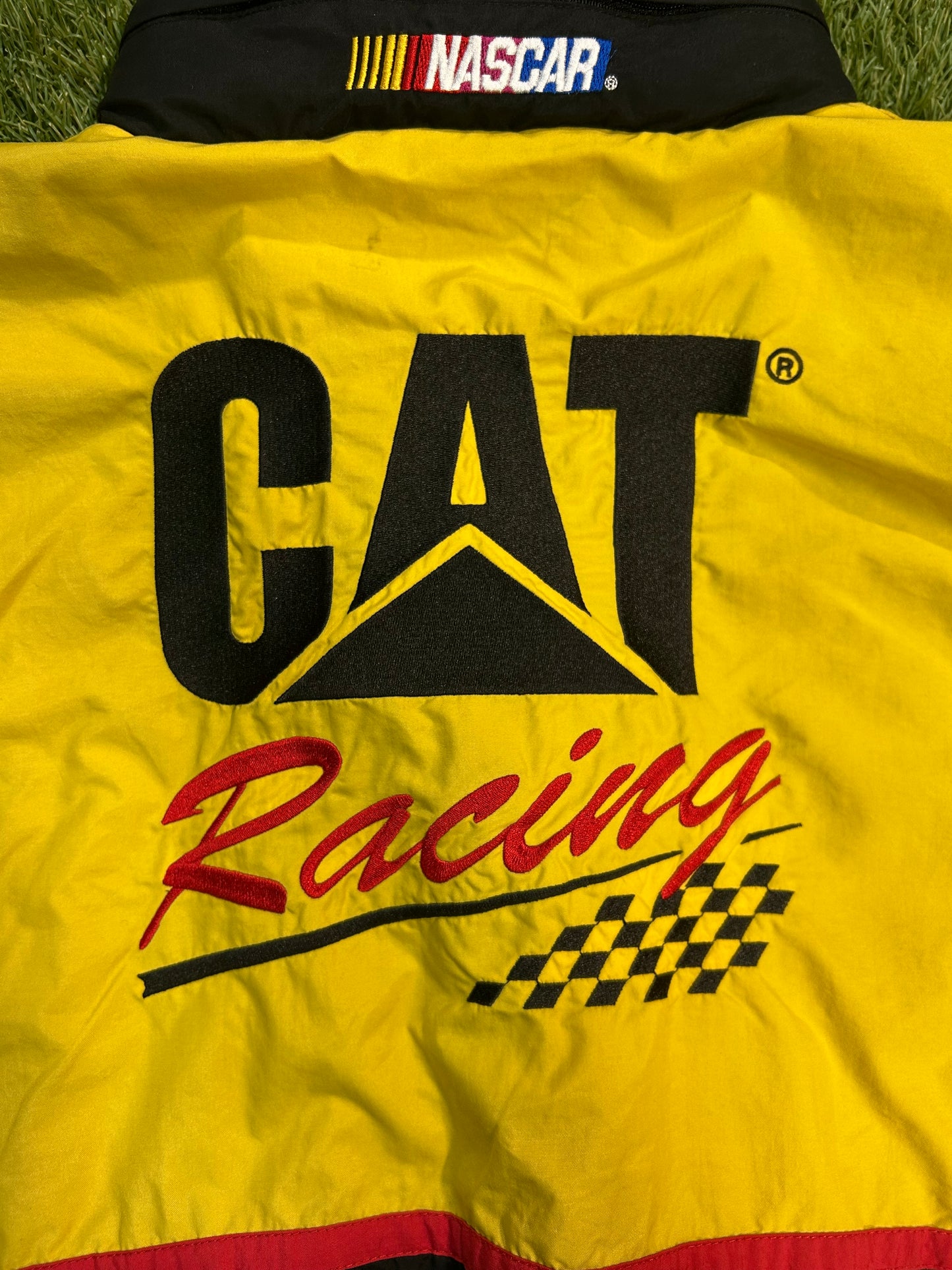 Vintage Ward Burton Caterpillar NASCAR #22 Jacket