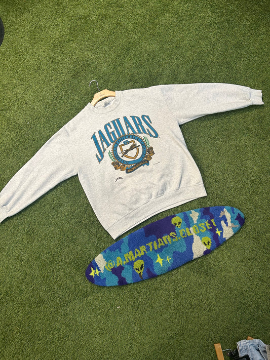 Vintage 1993 Nutmeg Jacksonville Jaguars NFL Crewneck