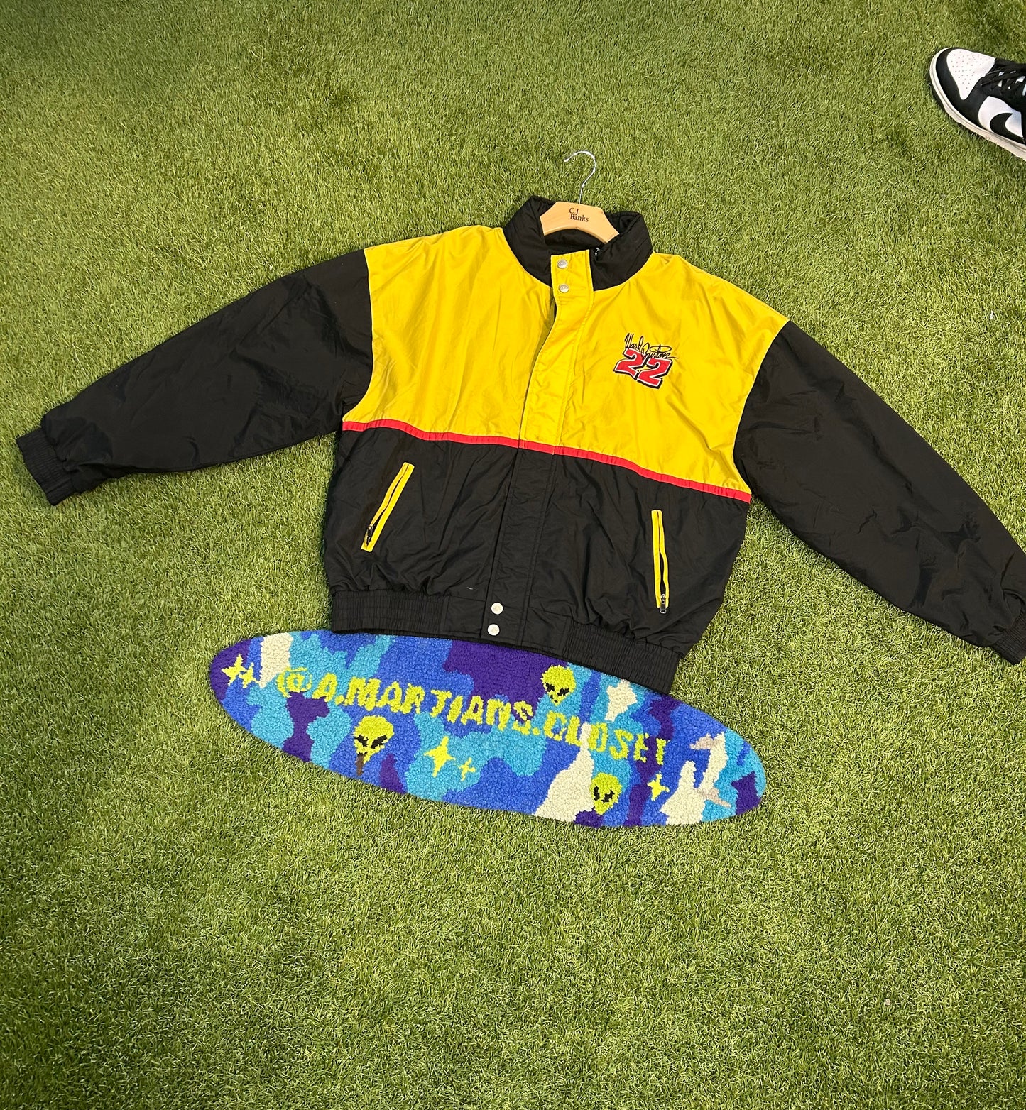 Vintage Ward Burton Caterpillar NASCAR #22 Jacket