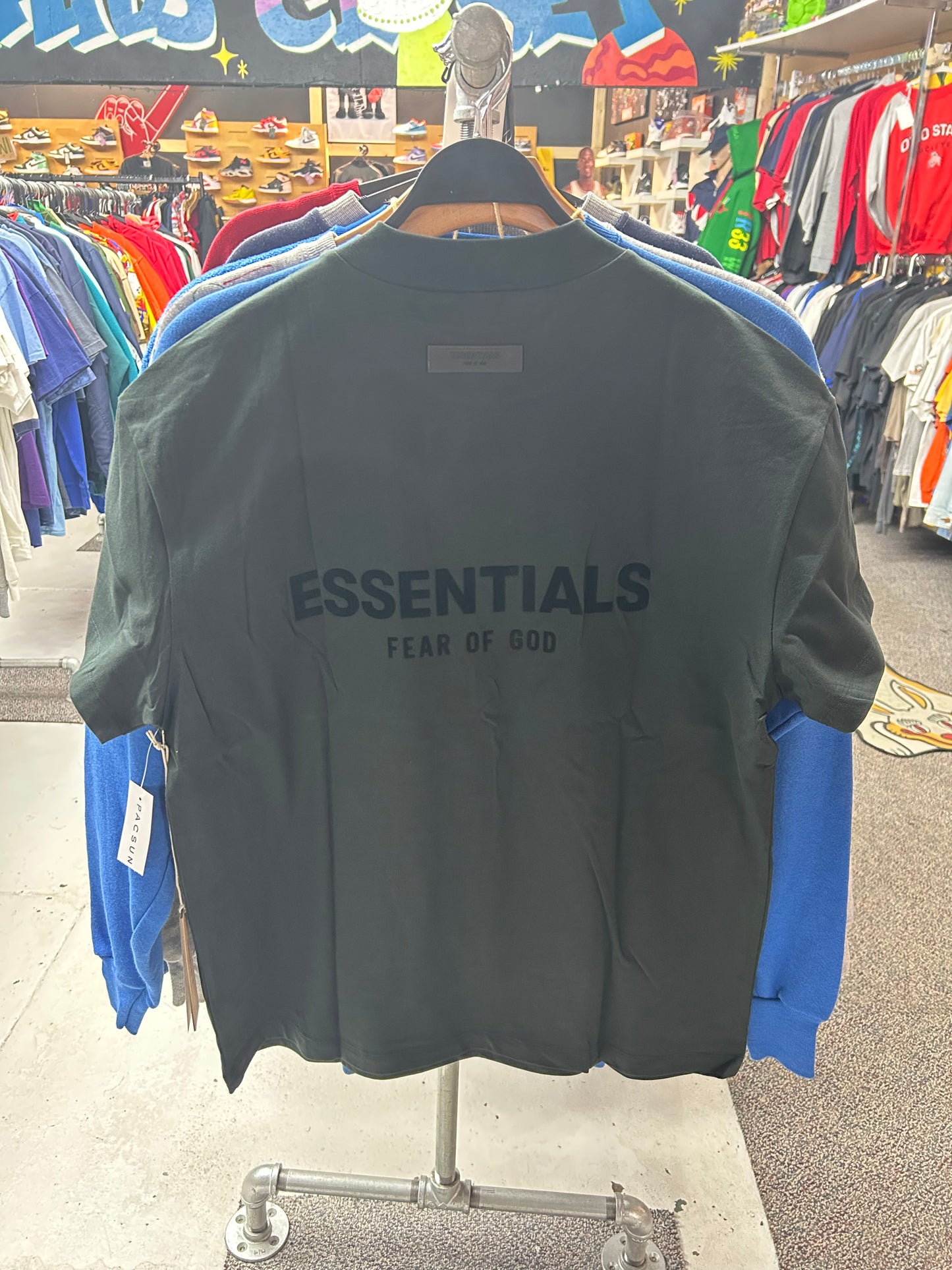 Fear Of God Essentials Tee Black