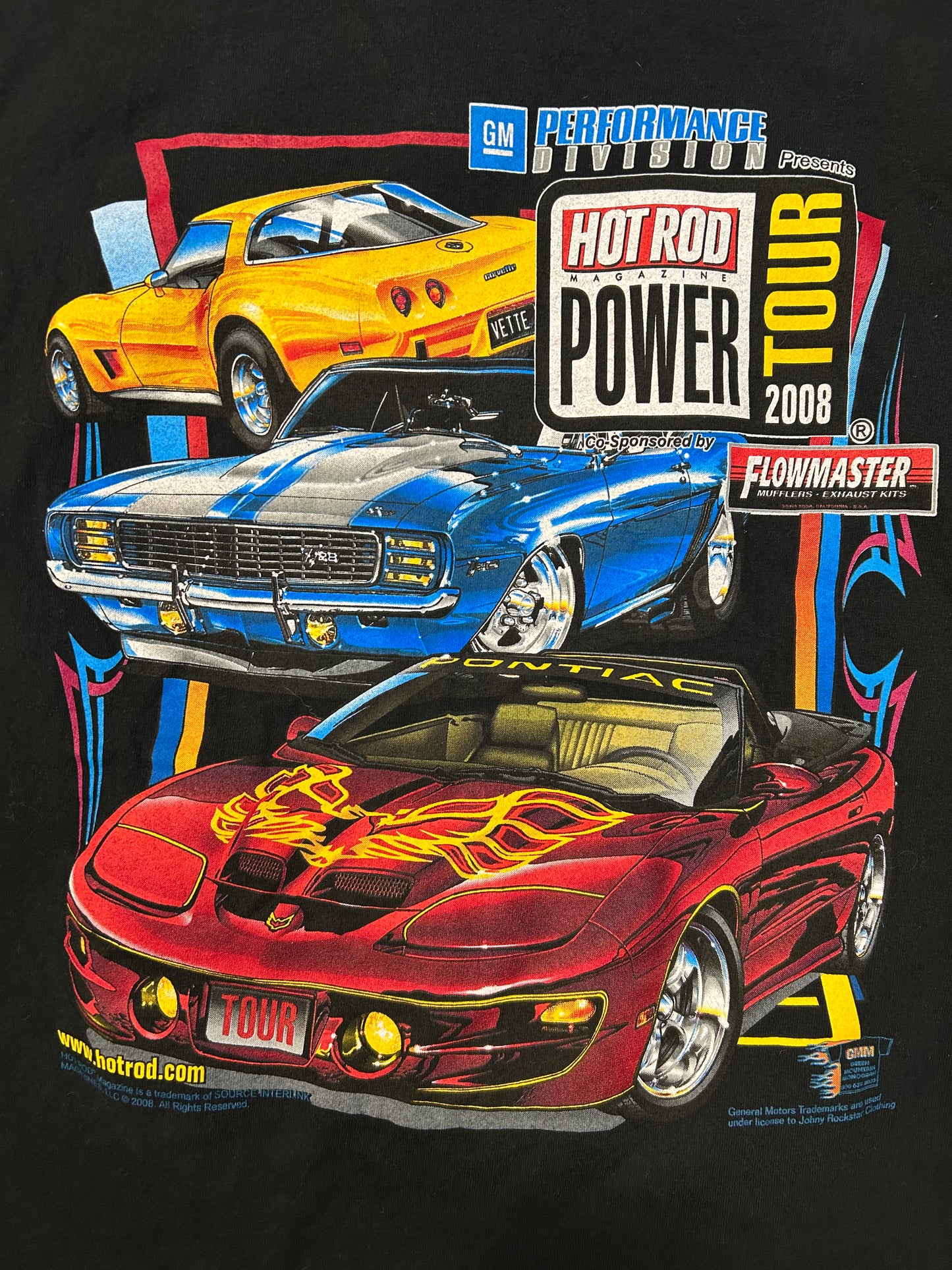 2008 Hot Rod Magazine Tour Tee