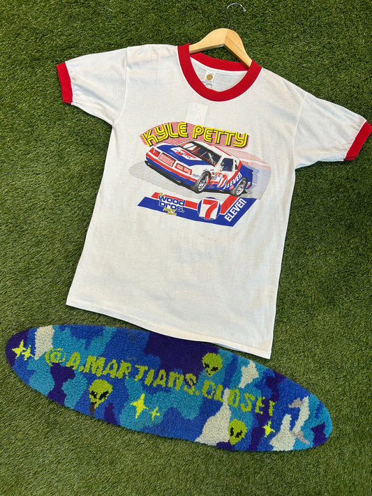 Vintage 90s The Wood Bros. Racing Team Kyle Petty #7 Tee