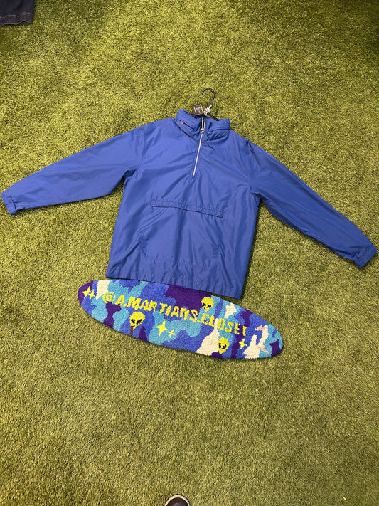 Y2K Nike QrtZip Pullover Windbreaker W/Zip Hood