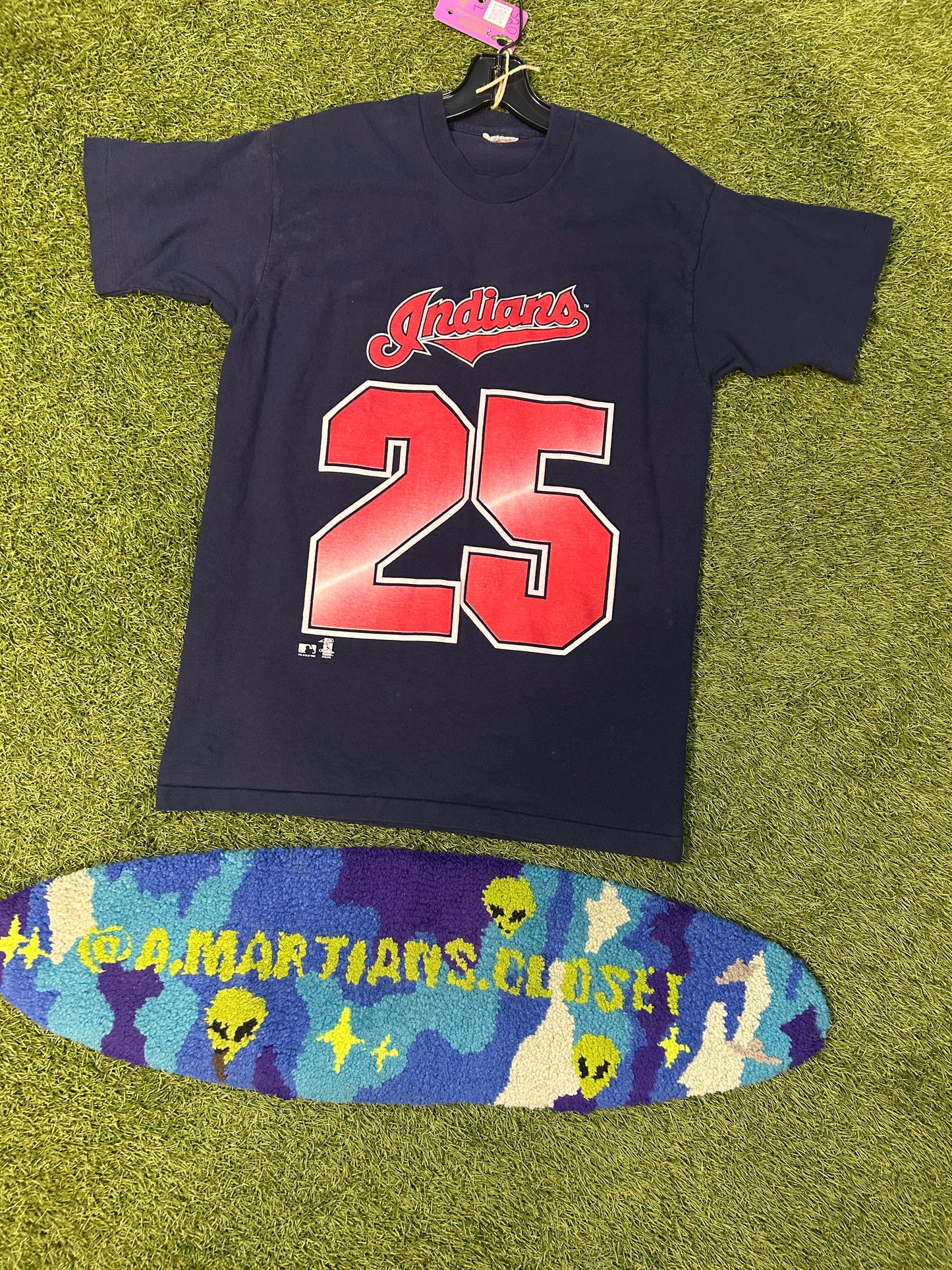 Vintage 1998 Cleveland Indians #25 Thome Tee