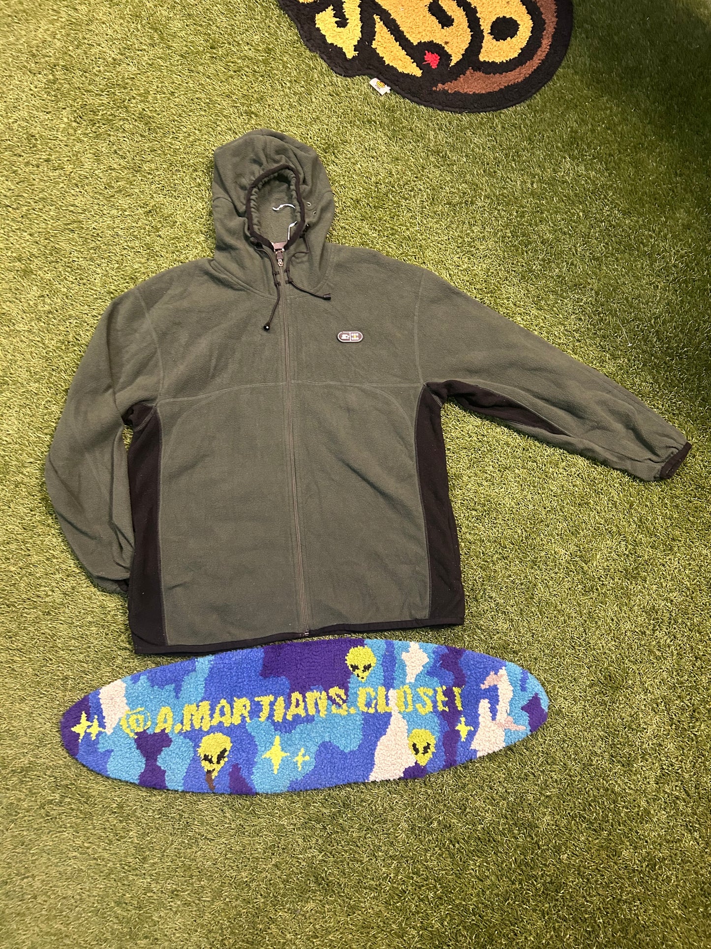 Vintage Starter Single Patch Green Jacket