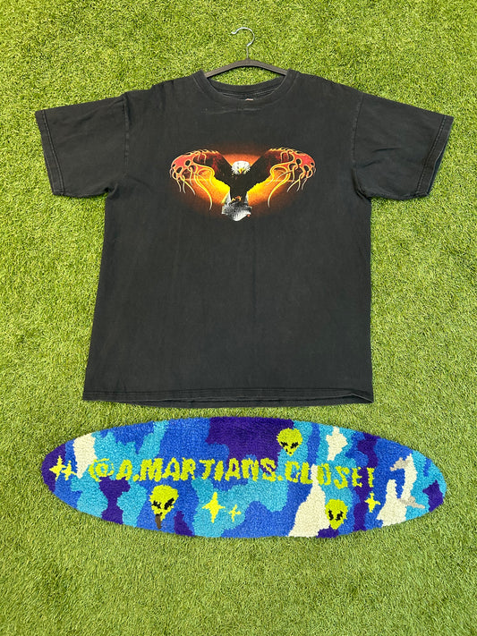 Y2K Harley Davidson Fire Bird Tee