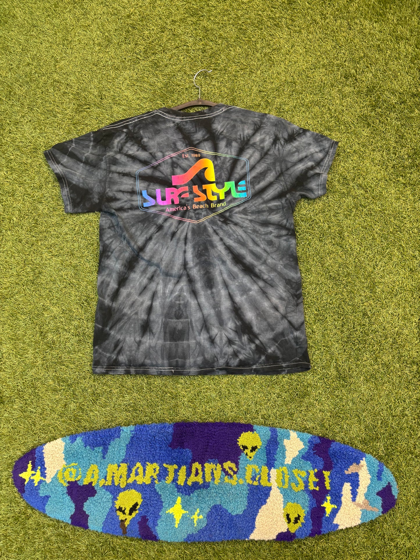 Surf Style Clearwater Florida Tie Dye Tee