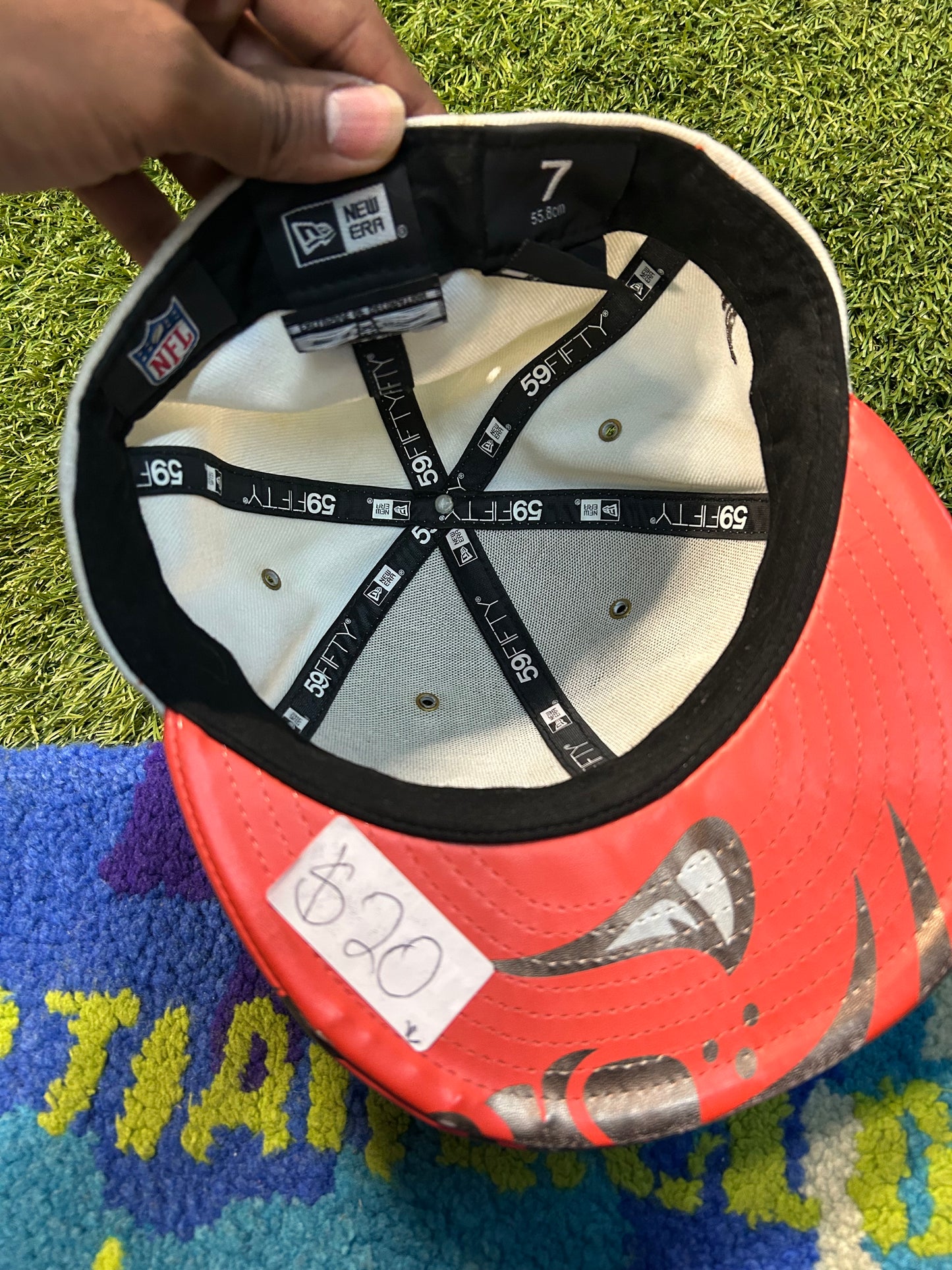 Y2K New Era Cleveland Browns Helmet Logo Fitted Cap