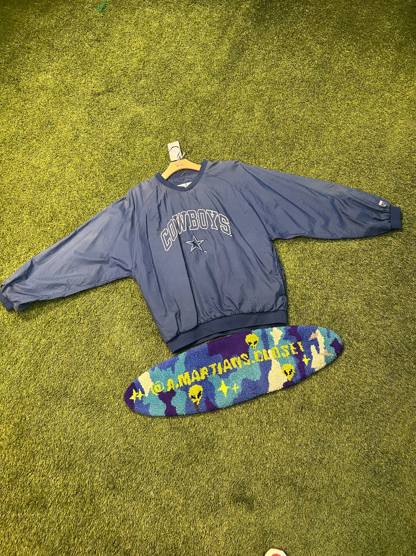 Vintage 90s Dallas Cowboys Nylon Pullover Style
