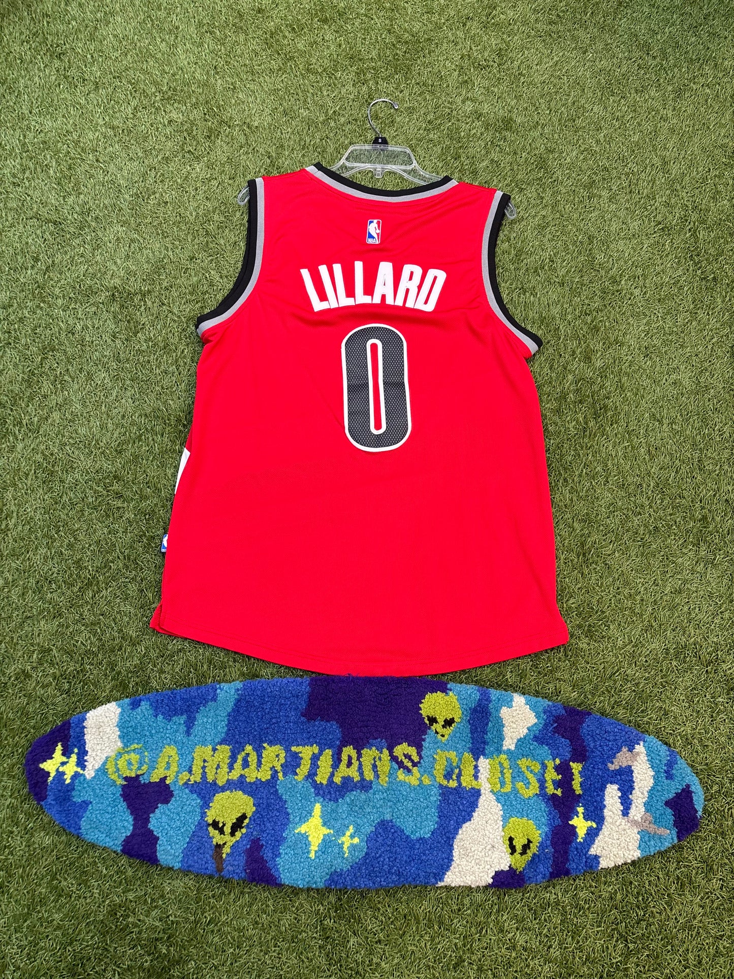 Portland Trailblazers D. Lillard Home Jersey
