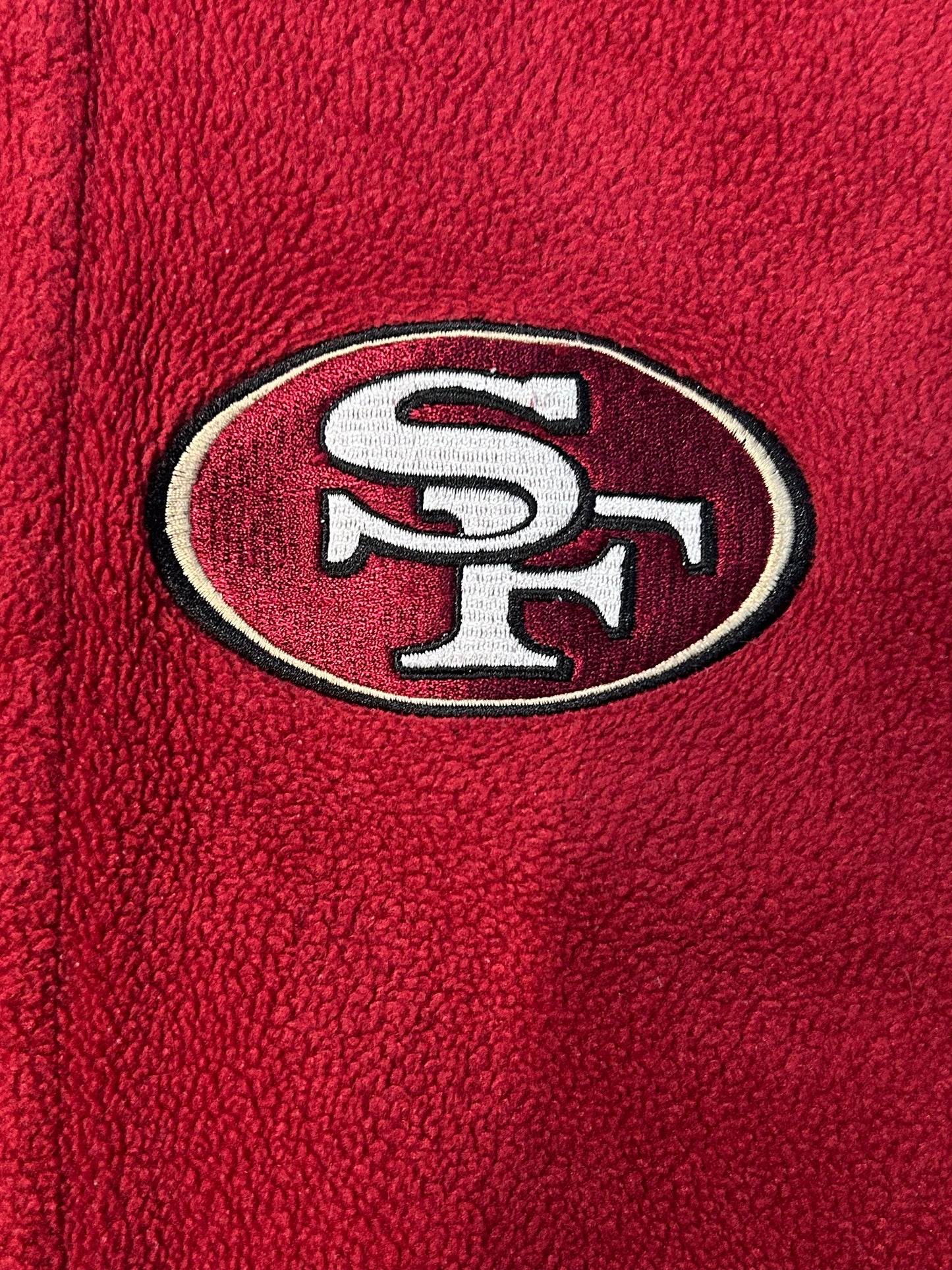 Vintage Starter NFL San Francisco Forty Niners Fleece Pullover