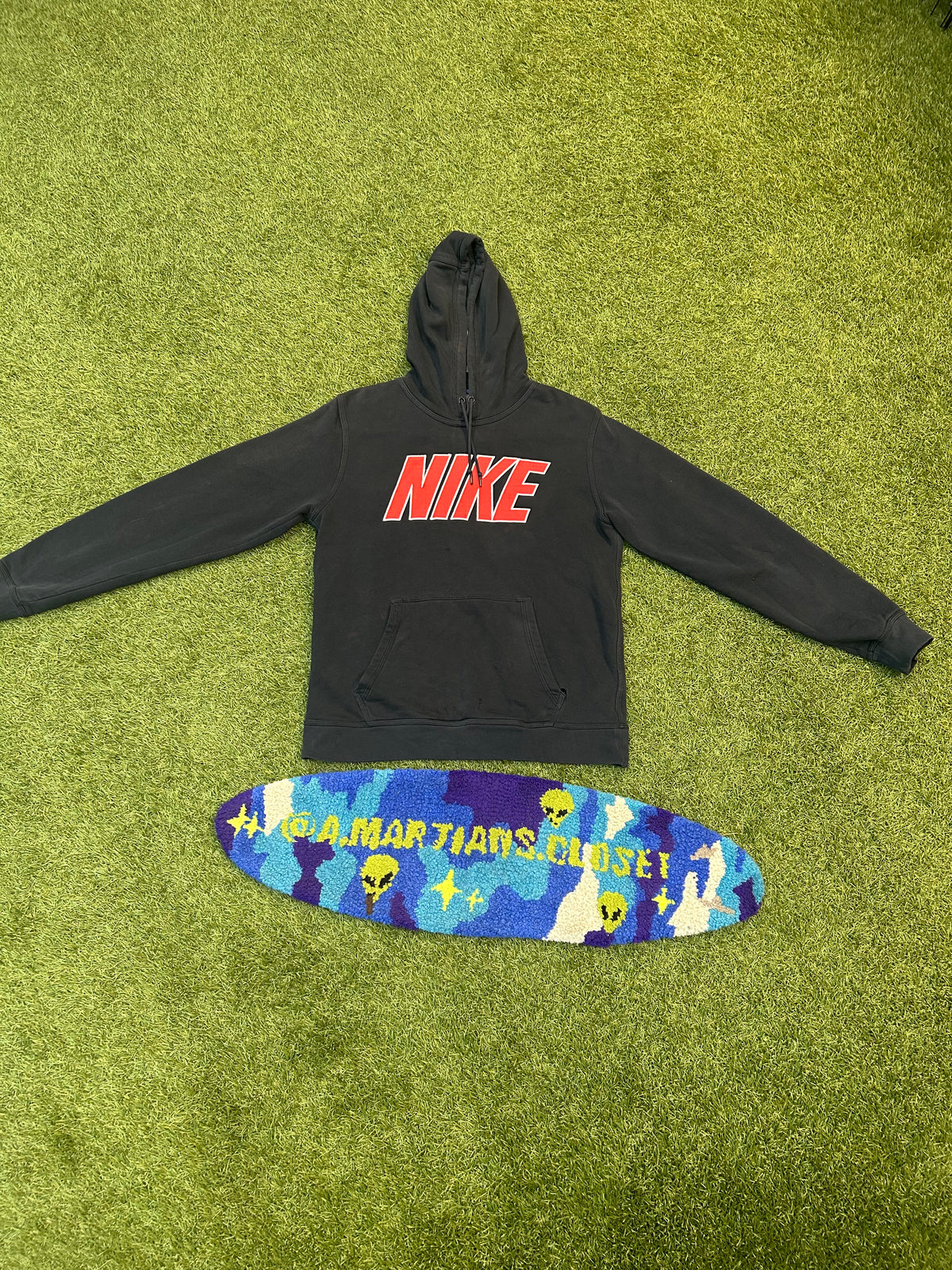 Y2K Nike Big Red Logo Hoodie
