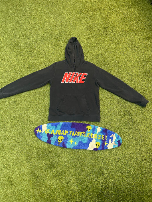Y2K Nike Big Red Logo Hoodie
