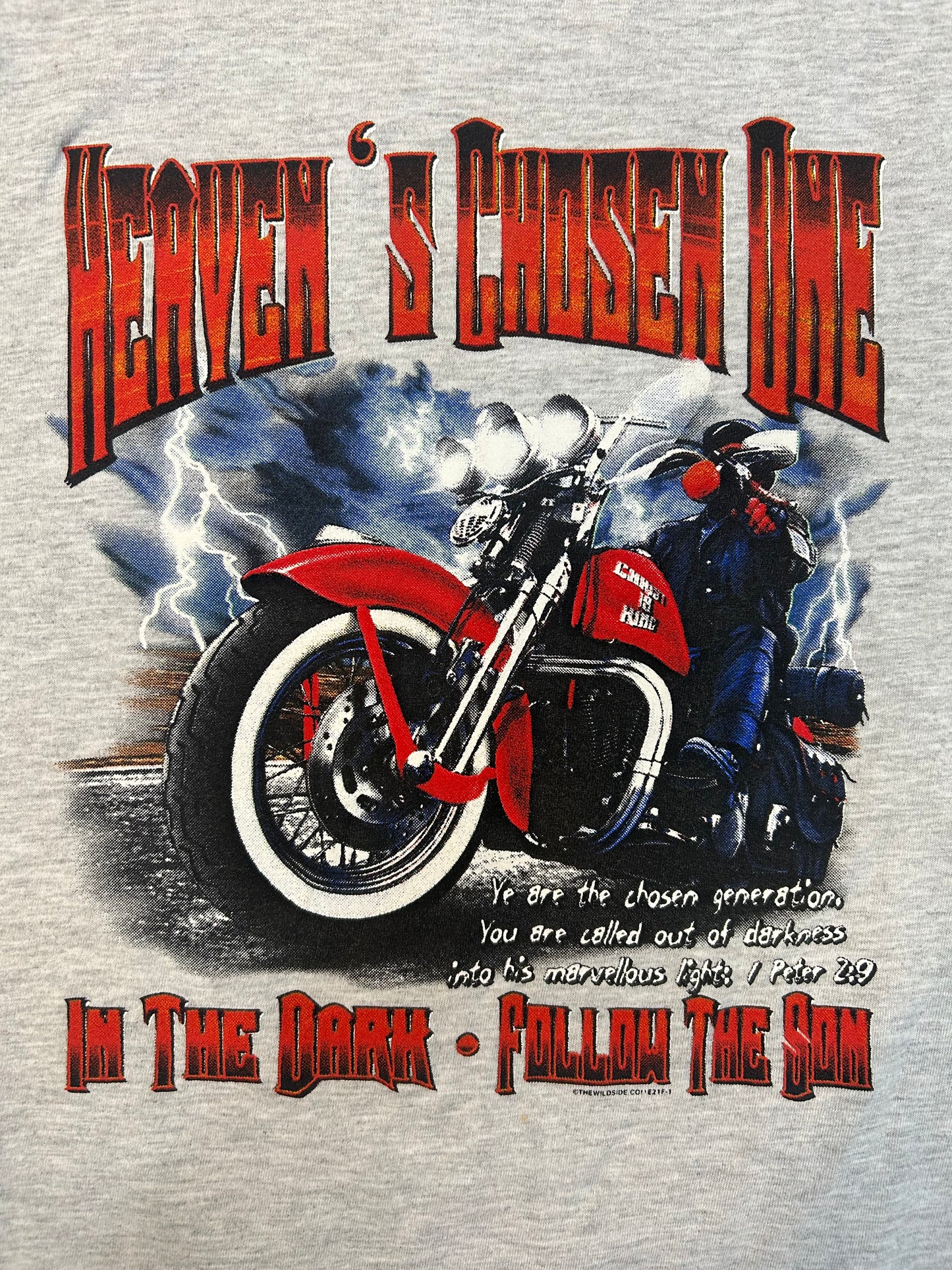 Vintage Heavens Chosen One Biker Tee