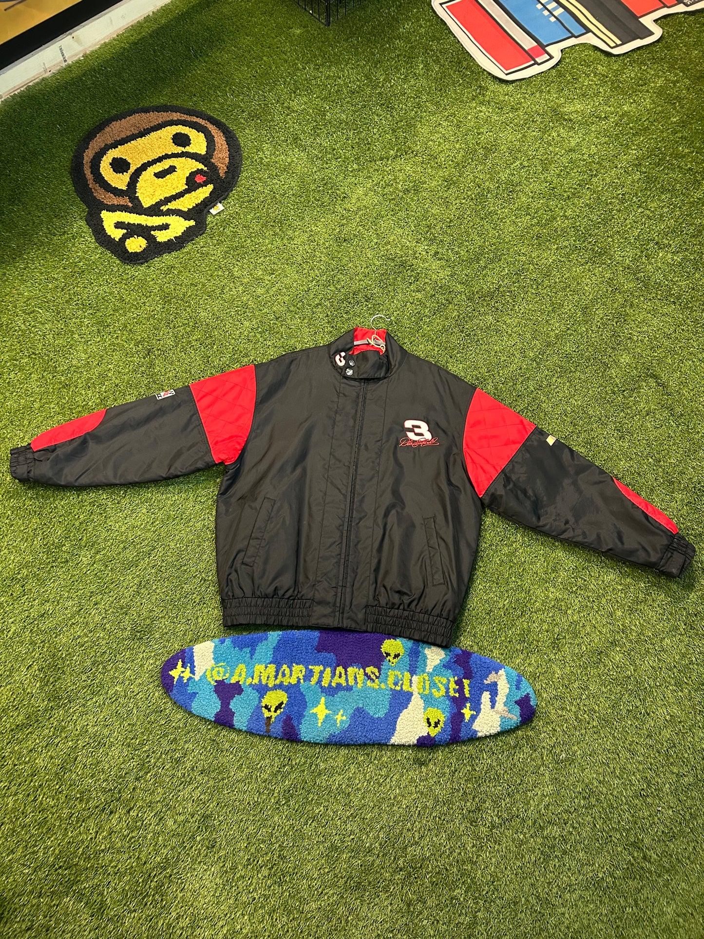 Vintage Nutmeg Dale Earnhardt #3 The Intimidator Race Jacket