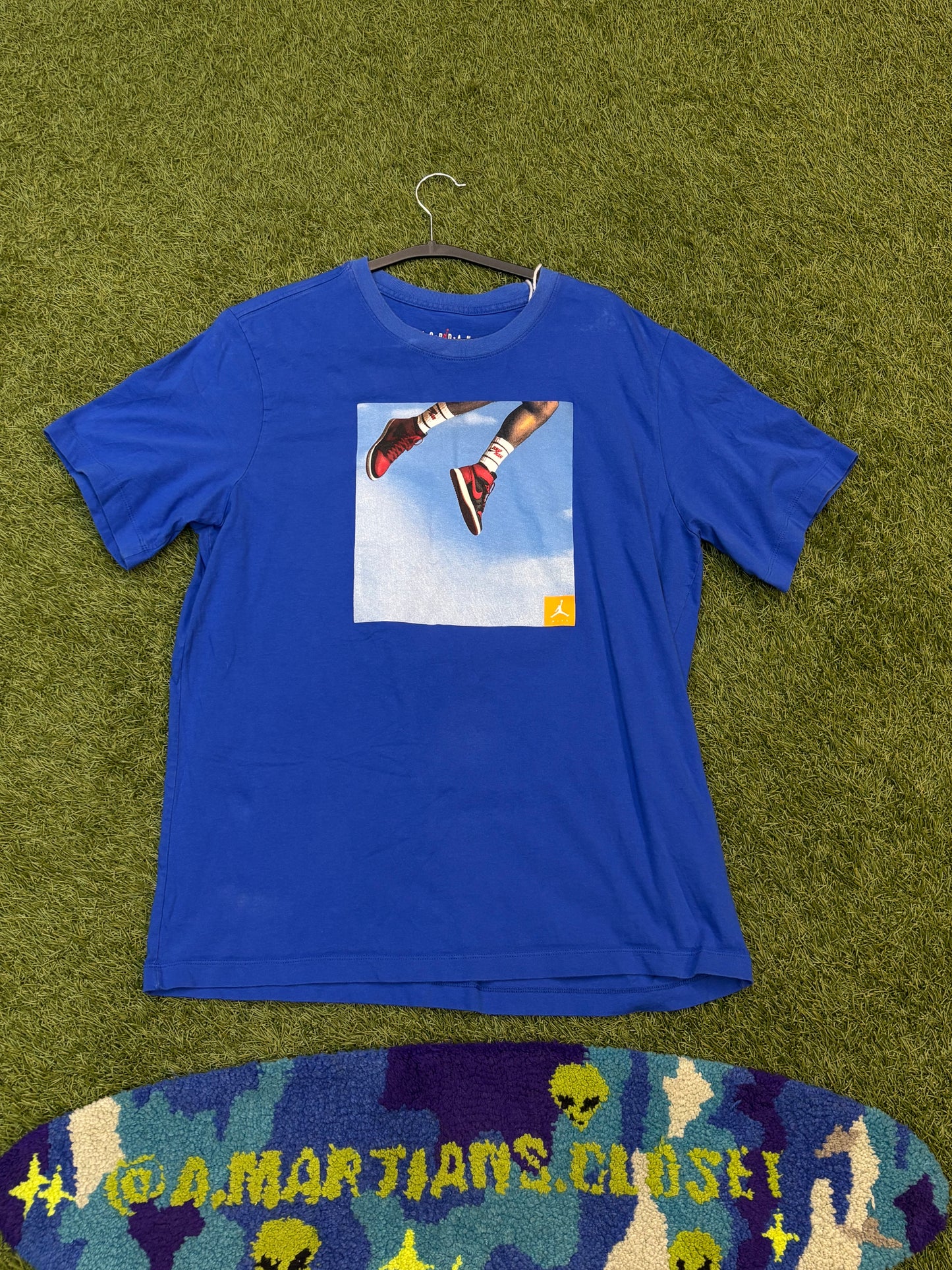 Blue Air Jordan Picture Tee