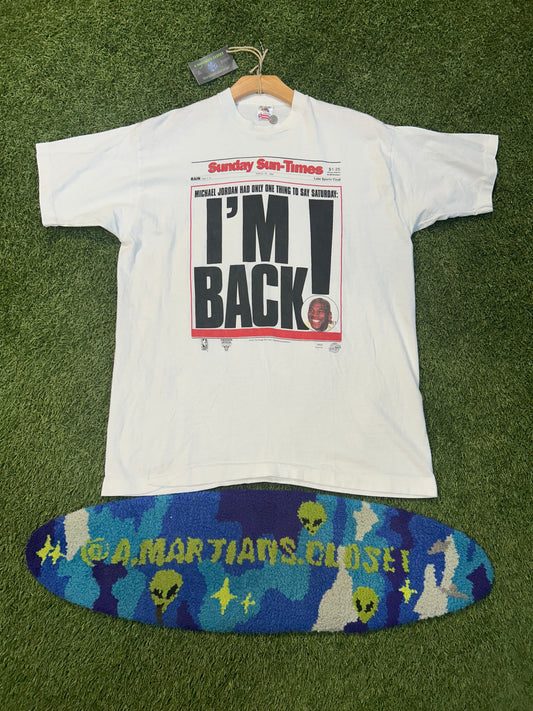 Vintage 1995 Michael Jordan I’m Back! Tee