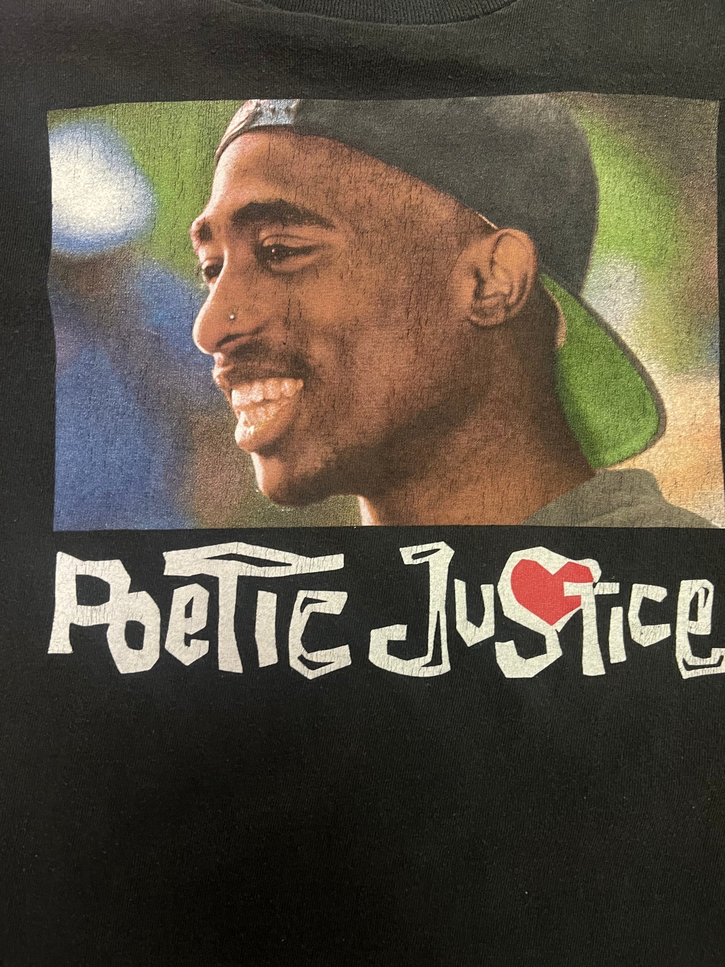 Retro Style Poetic Justice 2Pac Tee