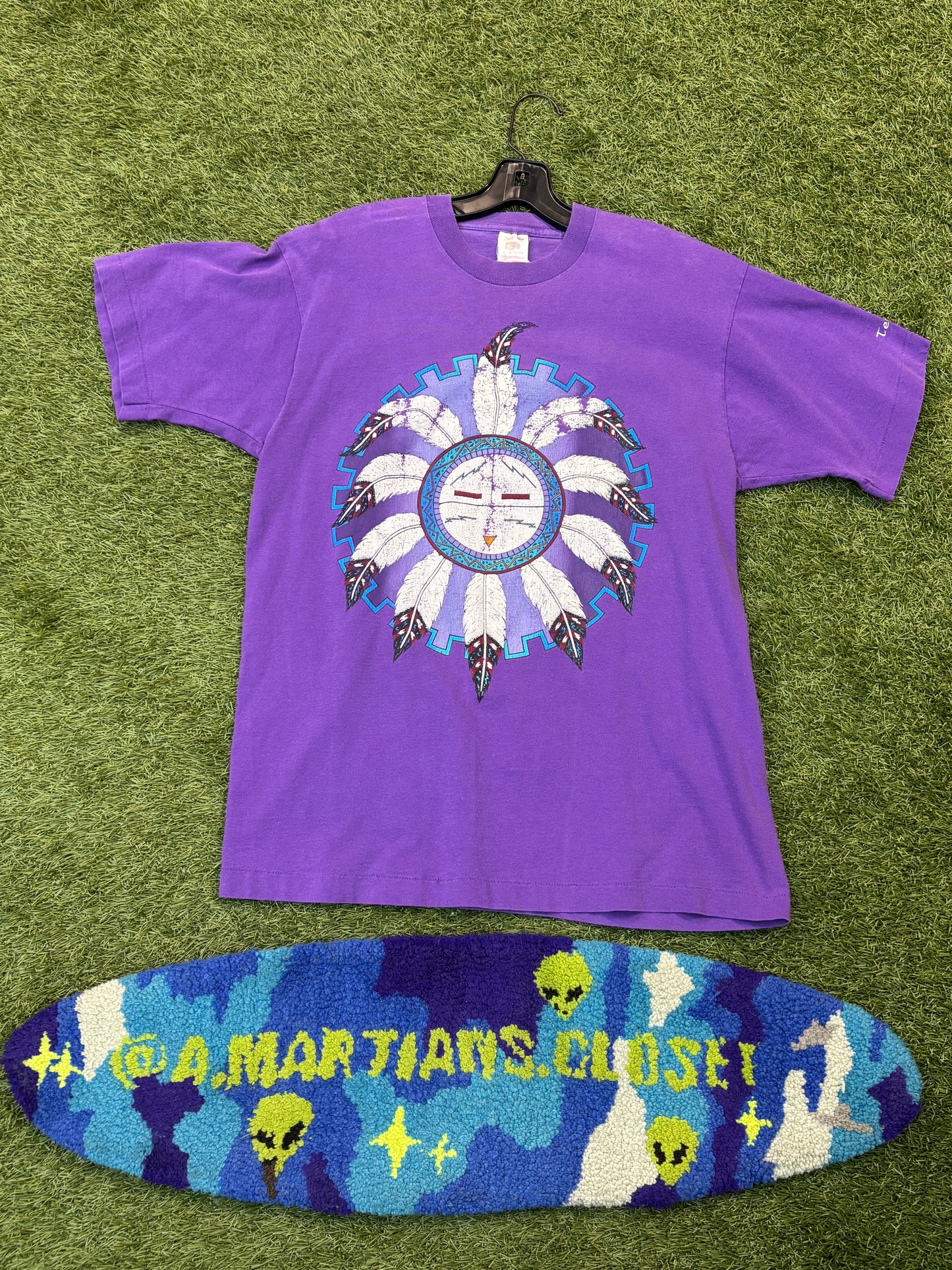 Vintage Fruit of the Loom Native American Dream Catcher Tee