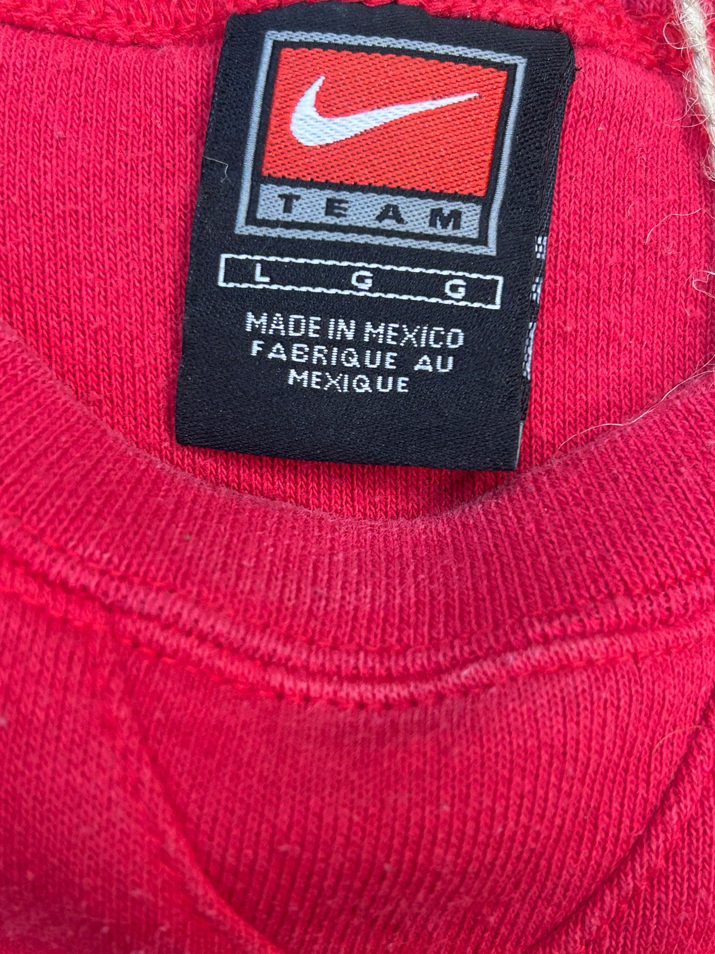 Vintage Nike Red Tag Embroidered Logo Crewneck