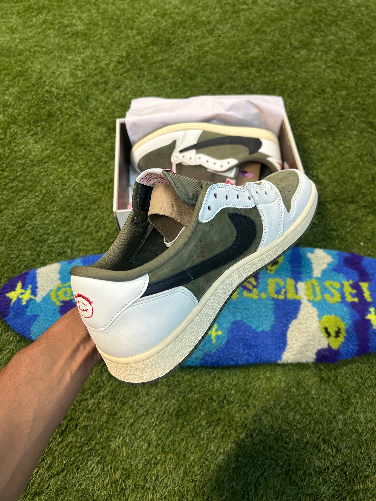 Jordan 1 Retro Low OG Travis Scott Medium Olive