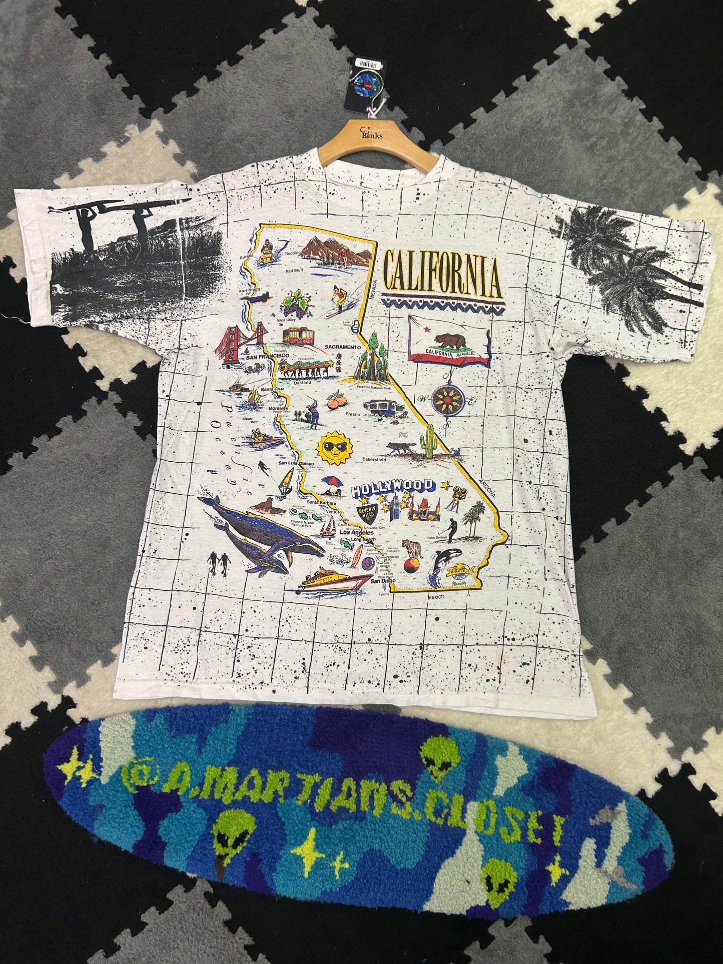 Rare Vintage AOP California Tee