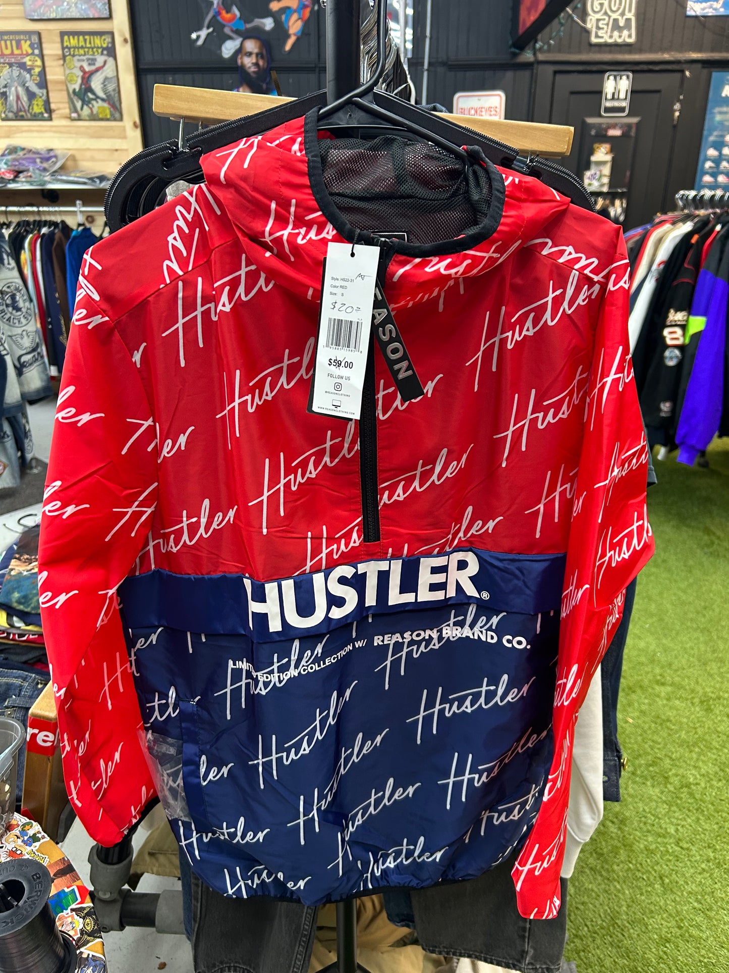 Reason Brand Hustler Pullover
