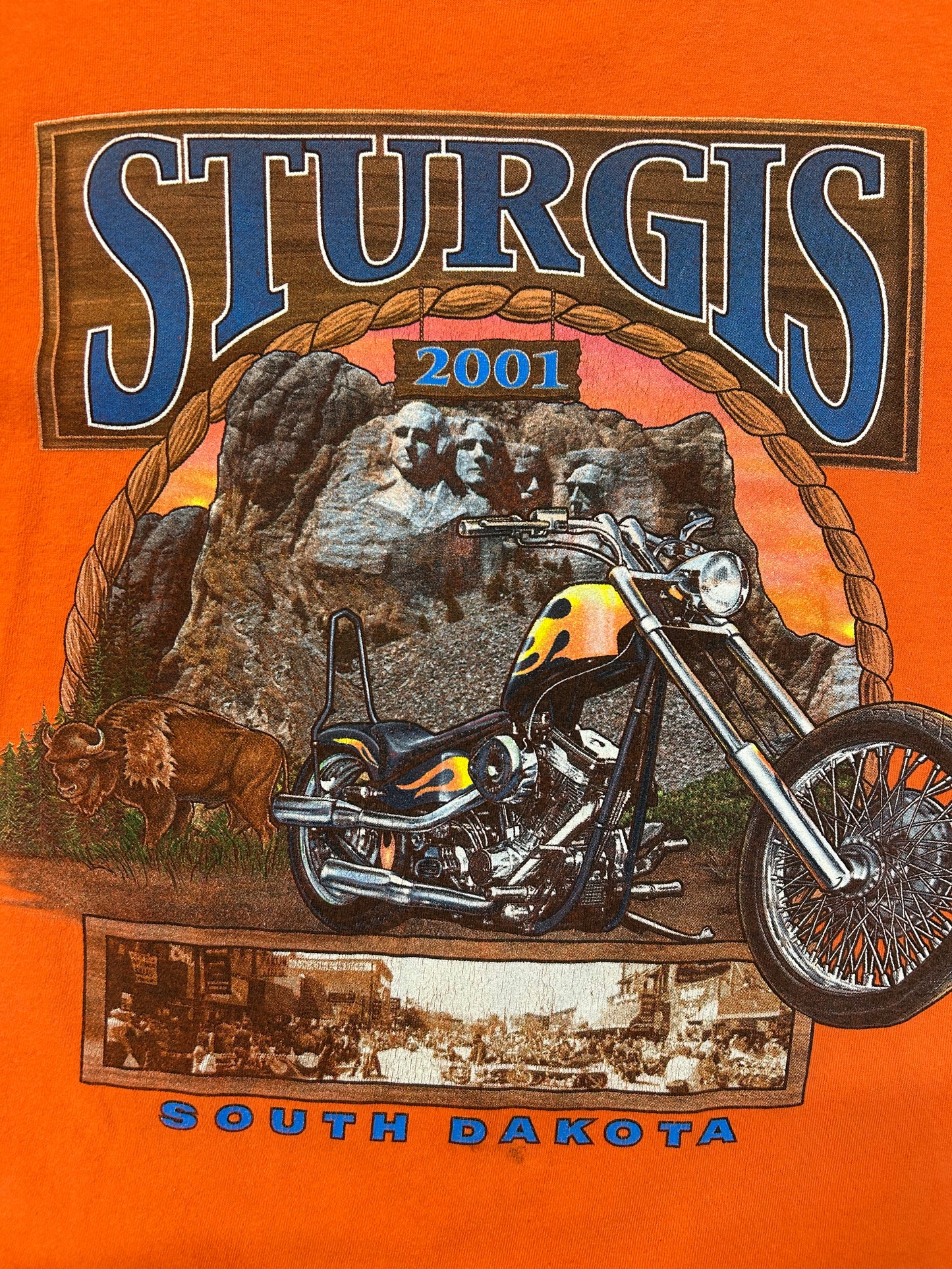 Y2K Sturgis South Dakota Biker Tee