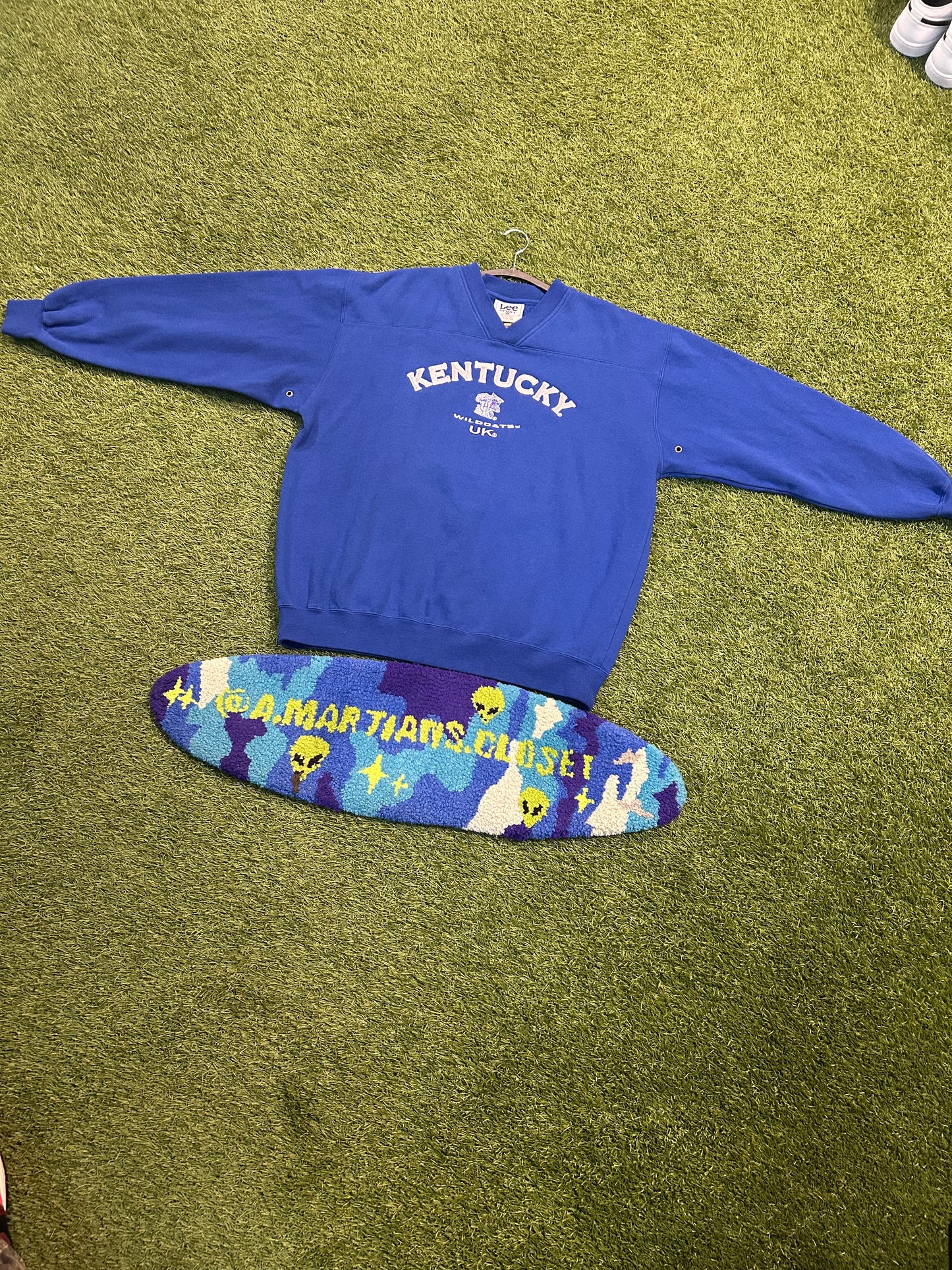 Vintage Lee University Of Kentucky Wildcats Crewneck