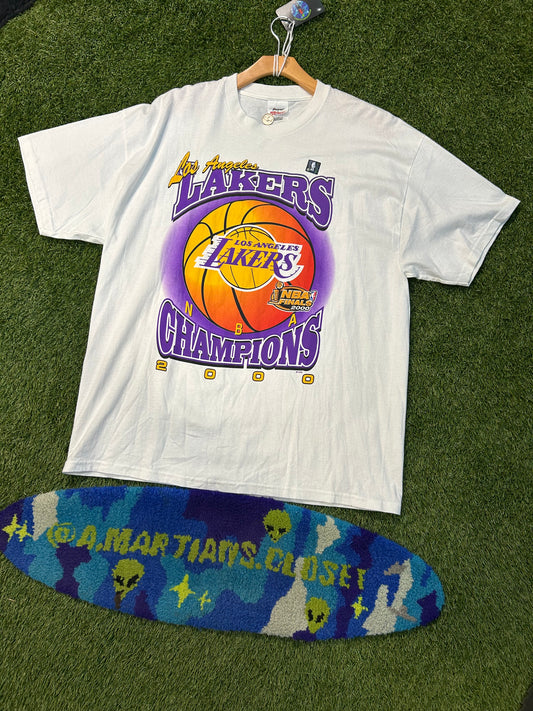 Year 2000 NBA Finals Champions Los Angeles Lakers Tee
