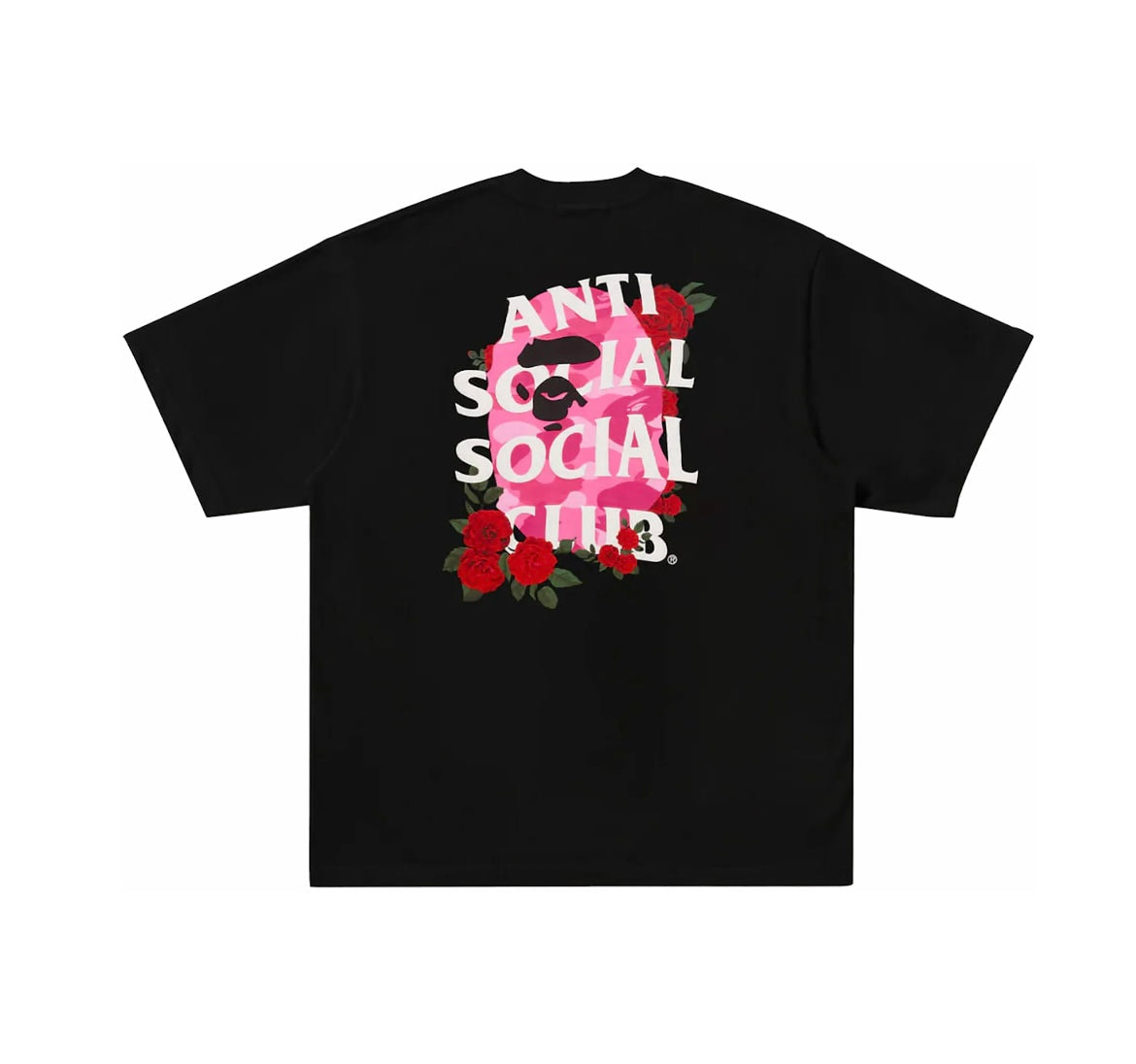 Bape X Anti Social Social Club Tee Style 1