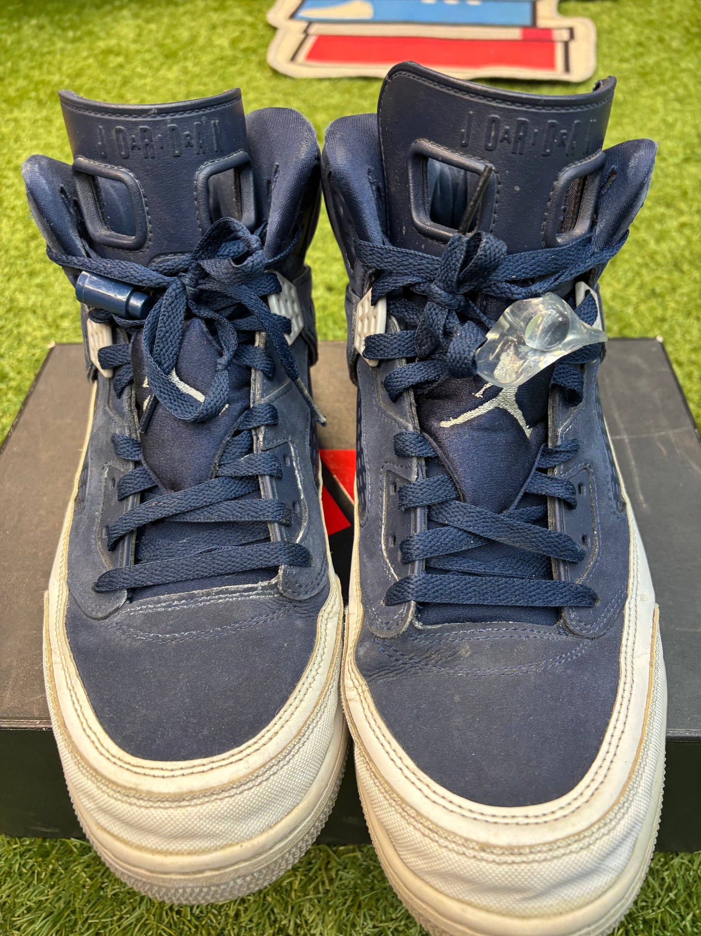 Jordan spizike navy white