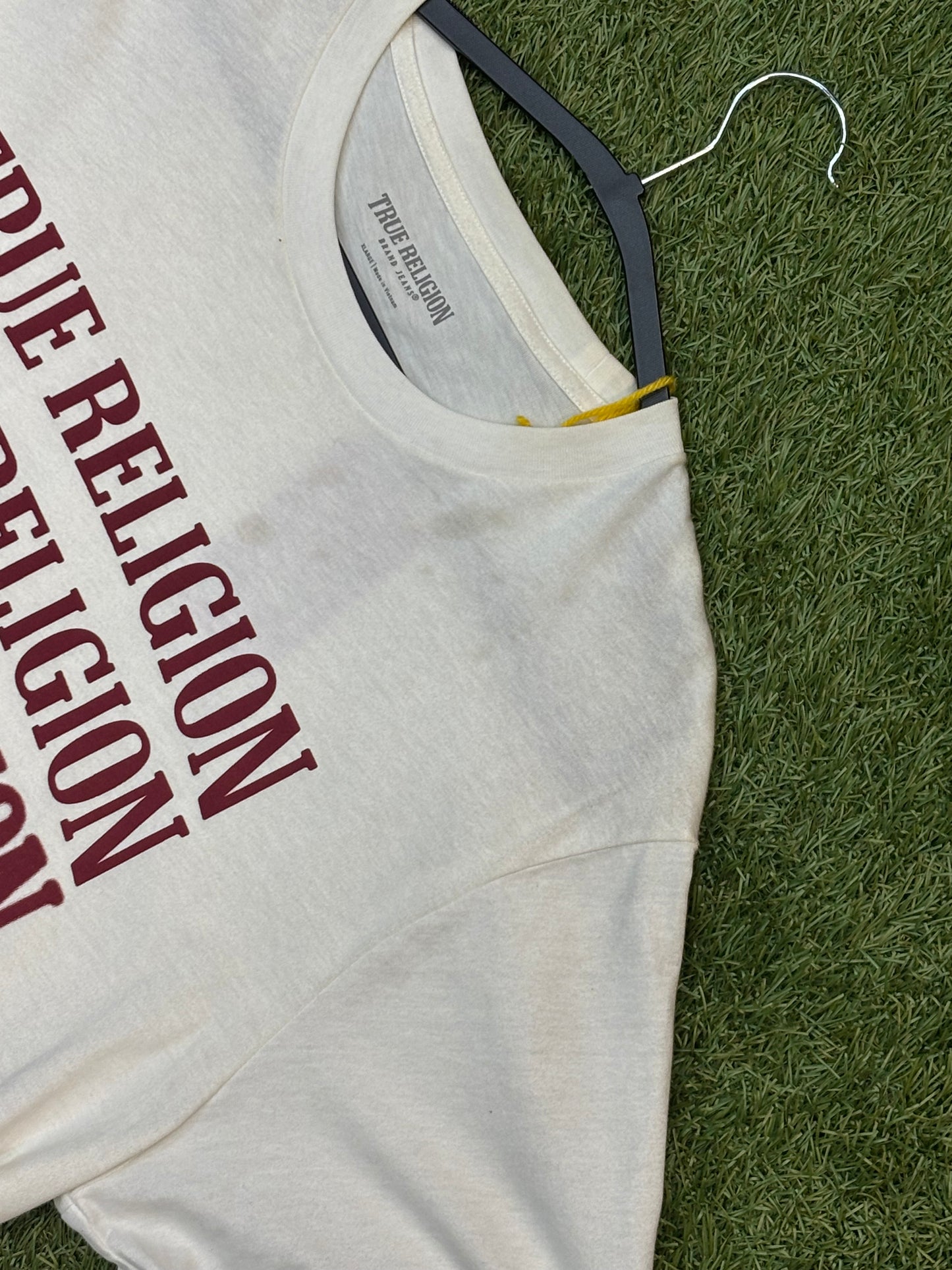True Religion Fading Letter Tee