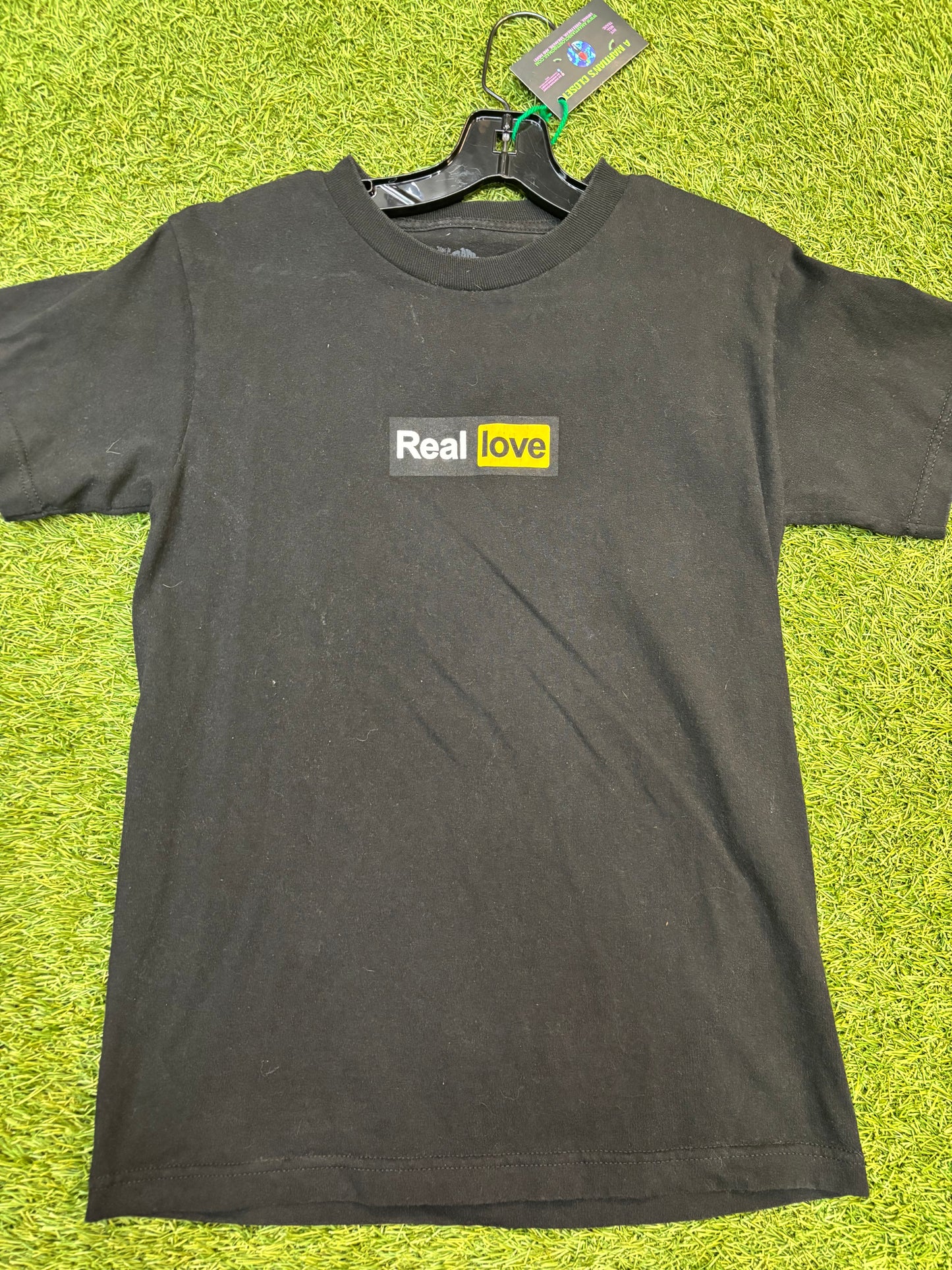 Real Love Black Tee