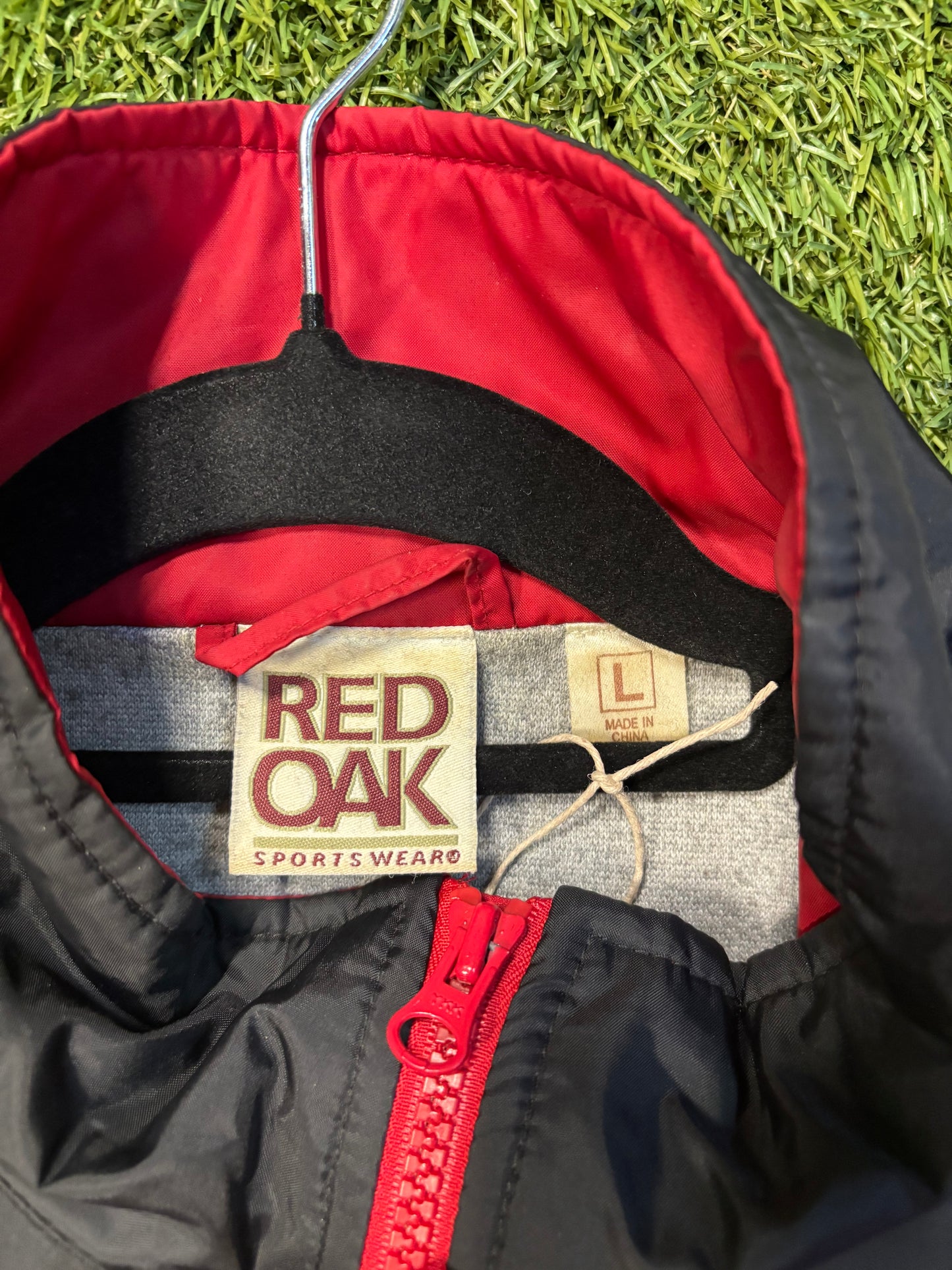 Ohio State Buckeyes Red and Black Jacket Size Large