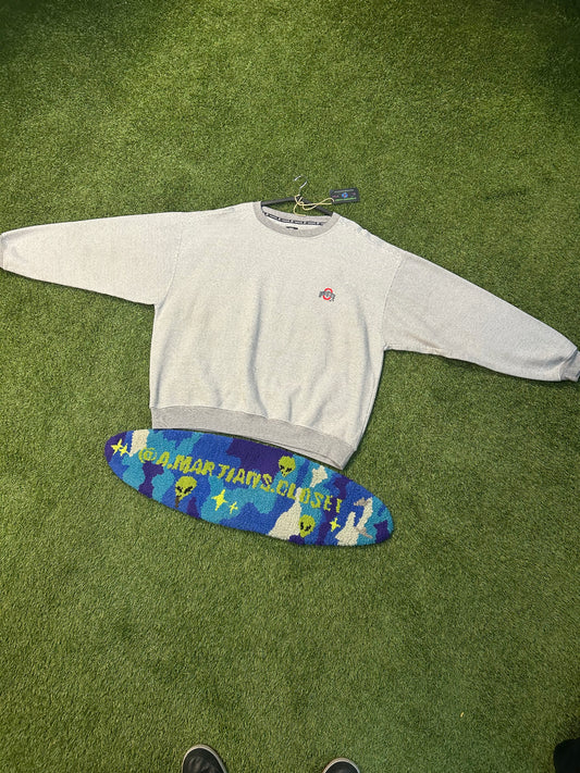 Vintage Starter Ohio State Small Embroidered Patch Crewneck