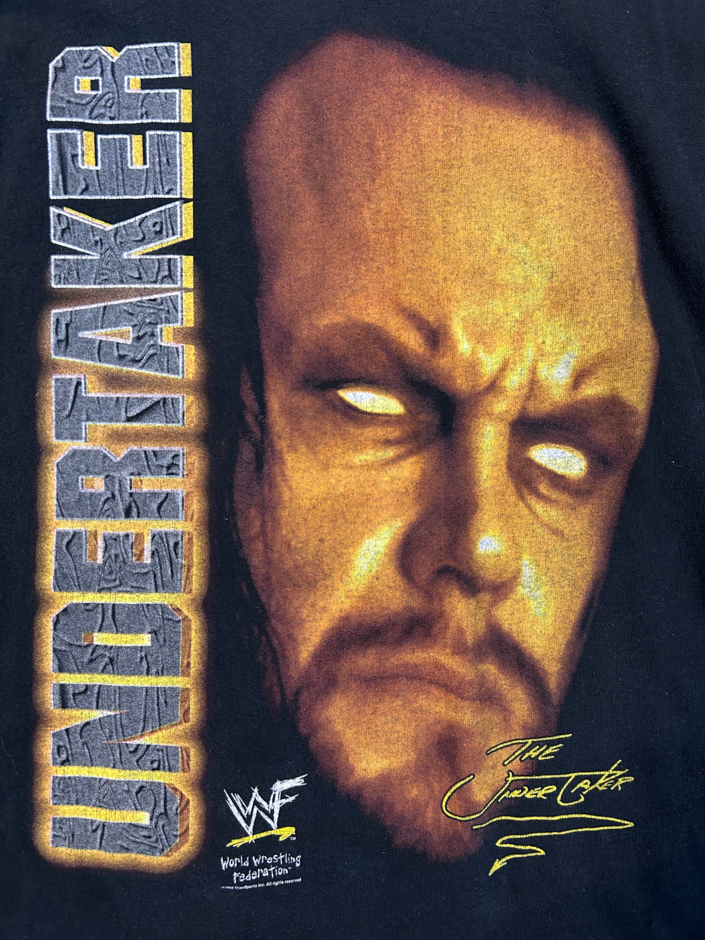 Vintage 1998 WWF The Rest In Piece Undertaker Tee