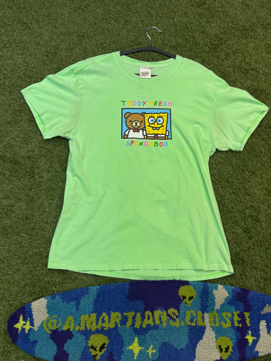Teddy Fresh X SpongeBob Cartoon Tee