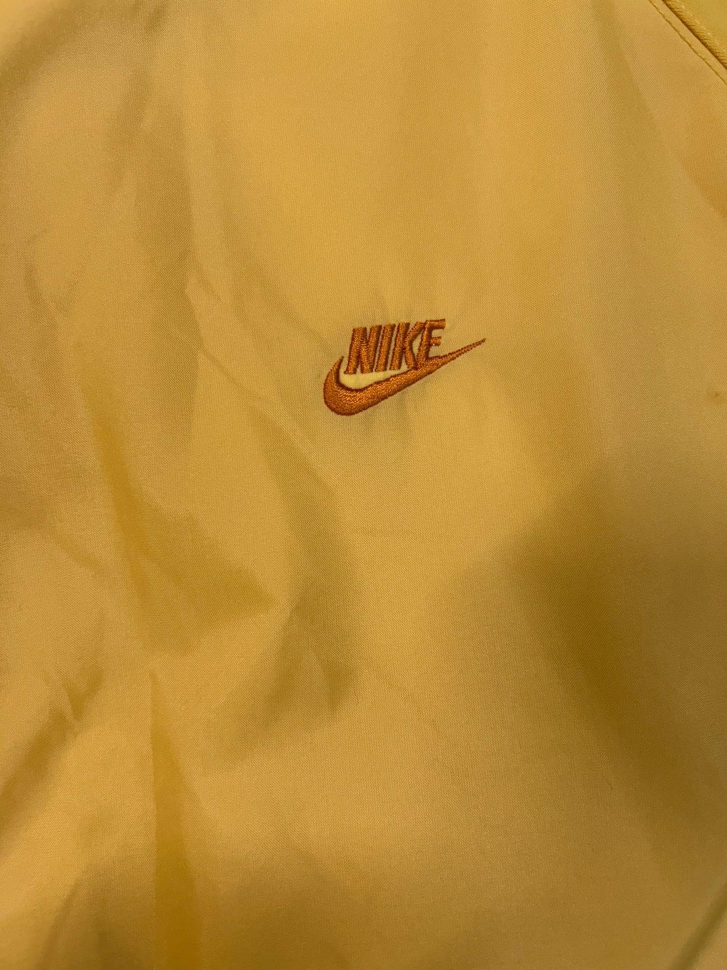 Y2K Yellow Nike Track Jacket